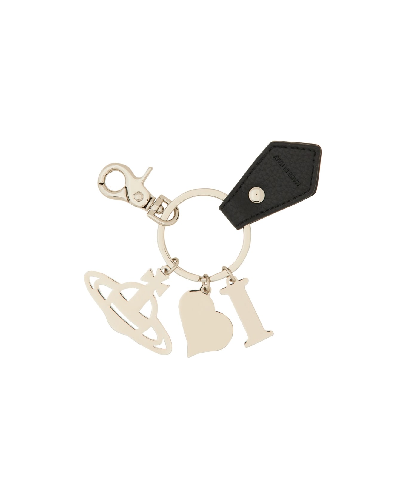 Vivienne Westwood Portachiave "i Love Orb" - BLACK