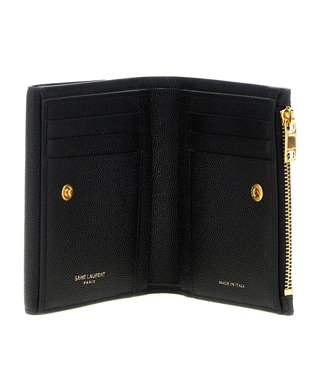 Saint Laurent 'uptown' Wallet - Black