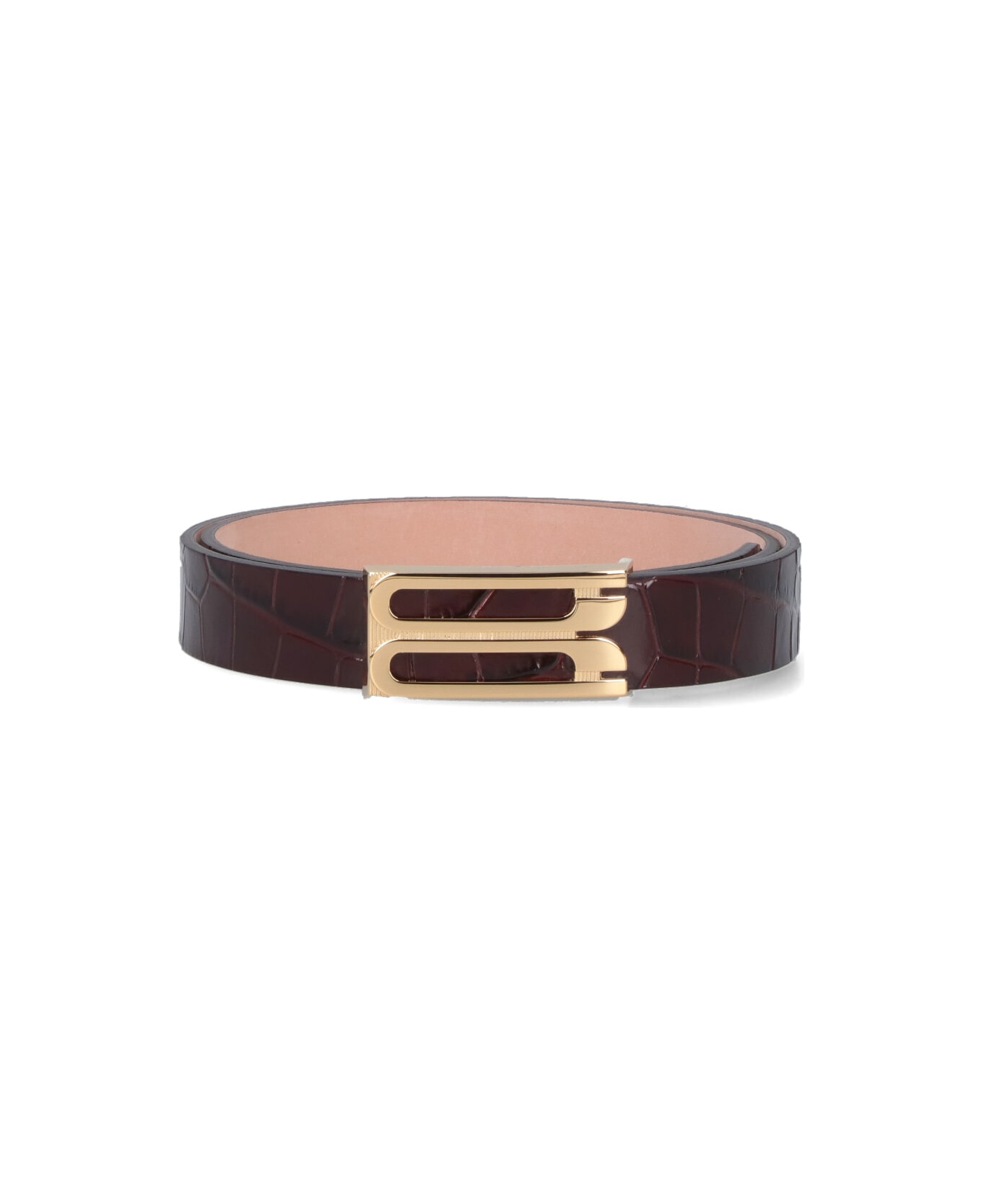 Victoria Beckham 
jumbo Frame
 Belt - Brown
