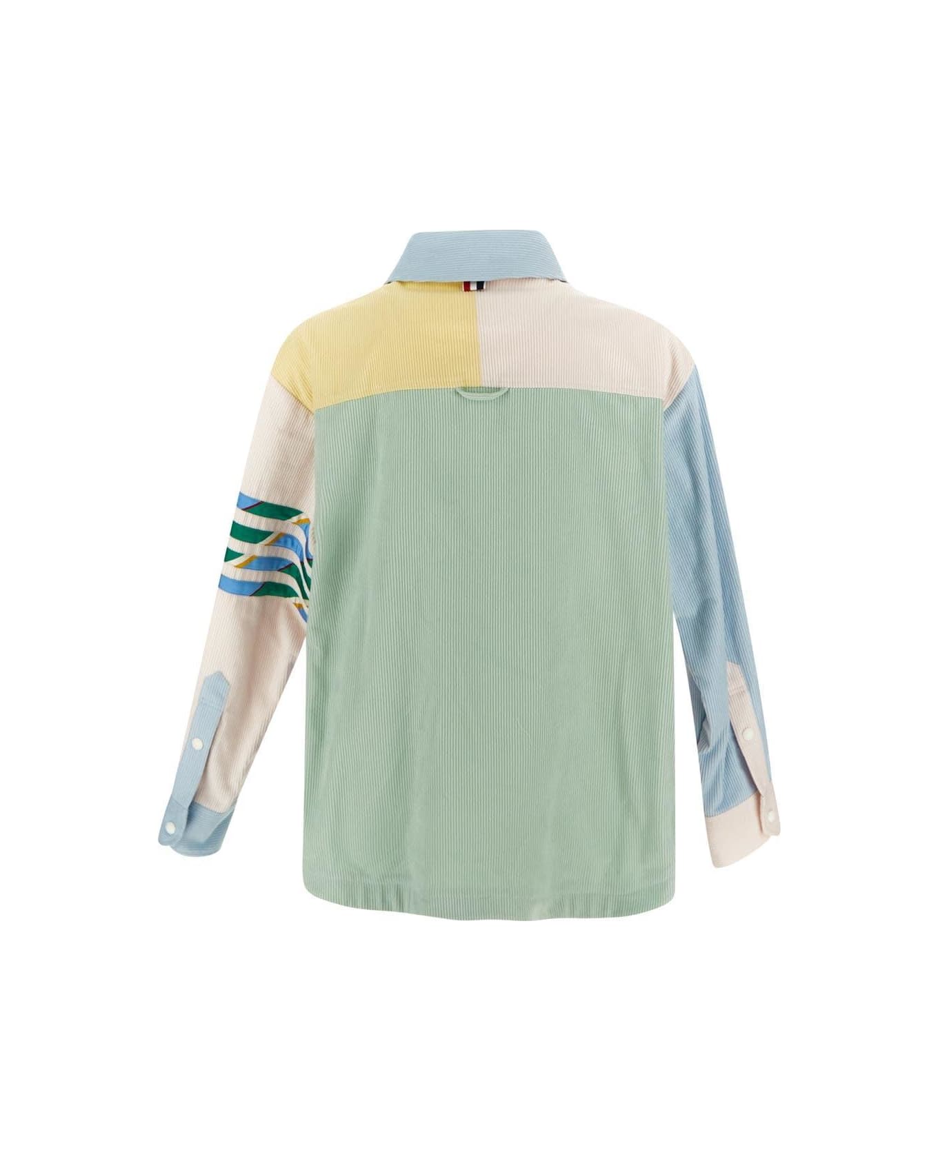Thom Browne Funmix Shirt Jacket - Green