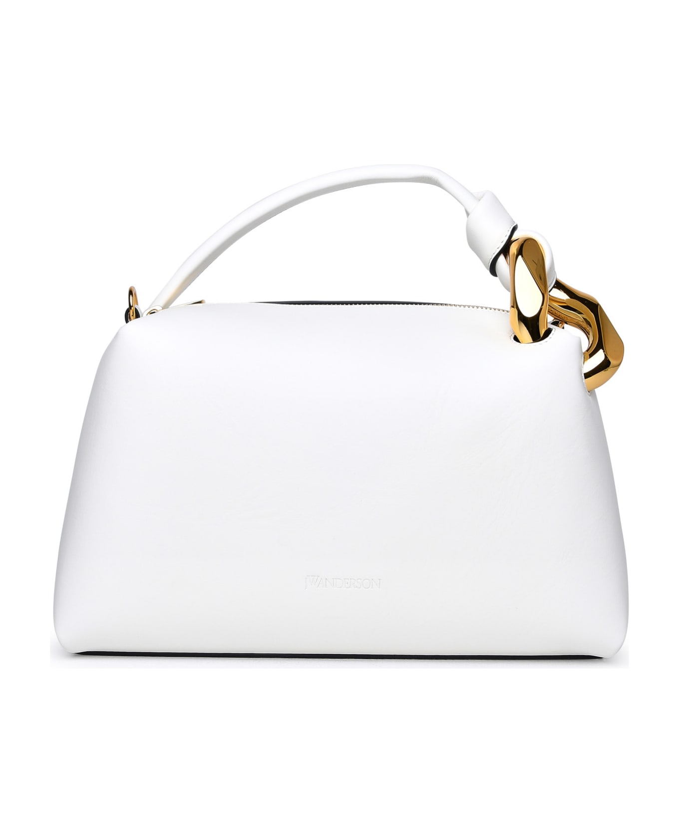 J.W. Anderson White Leather Bag - White