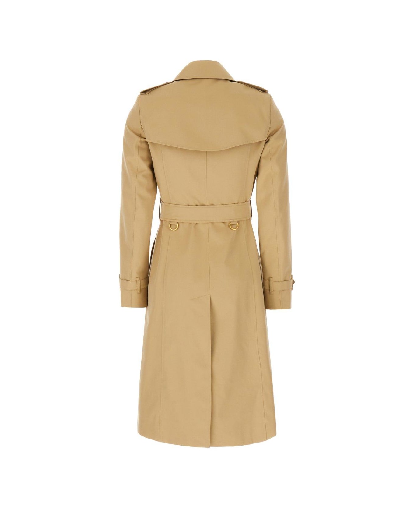 Burberry Double Breasted Belted Trench Coat - A1366