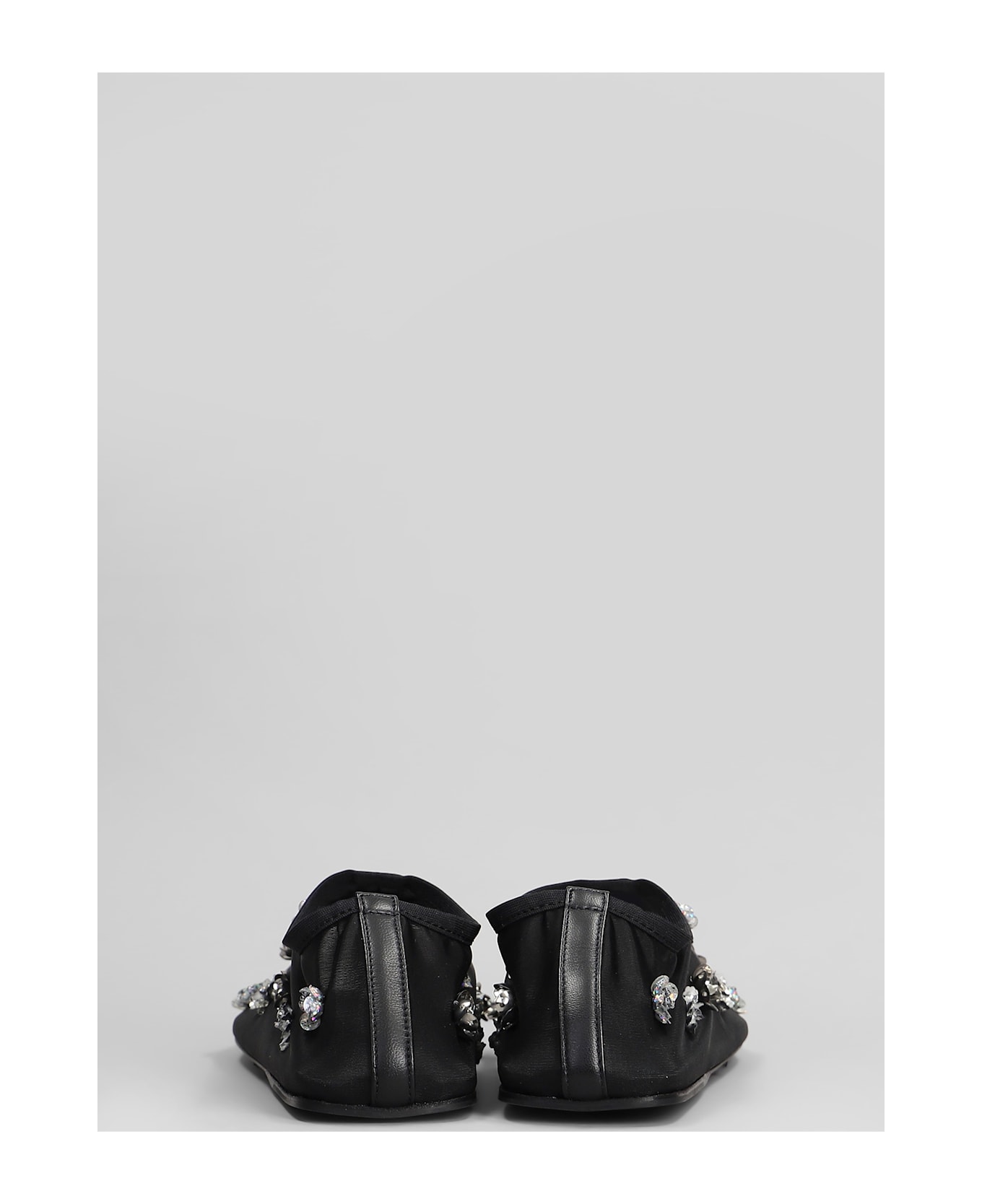 Christopher Esber Embla Ballet Flats In Black Nylon - black