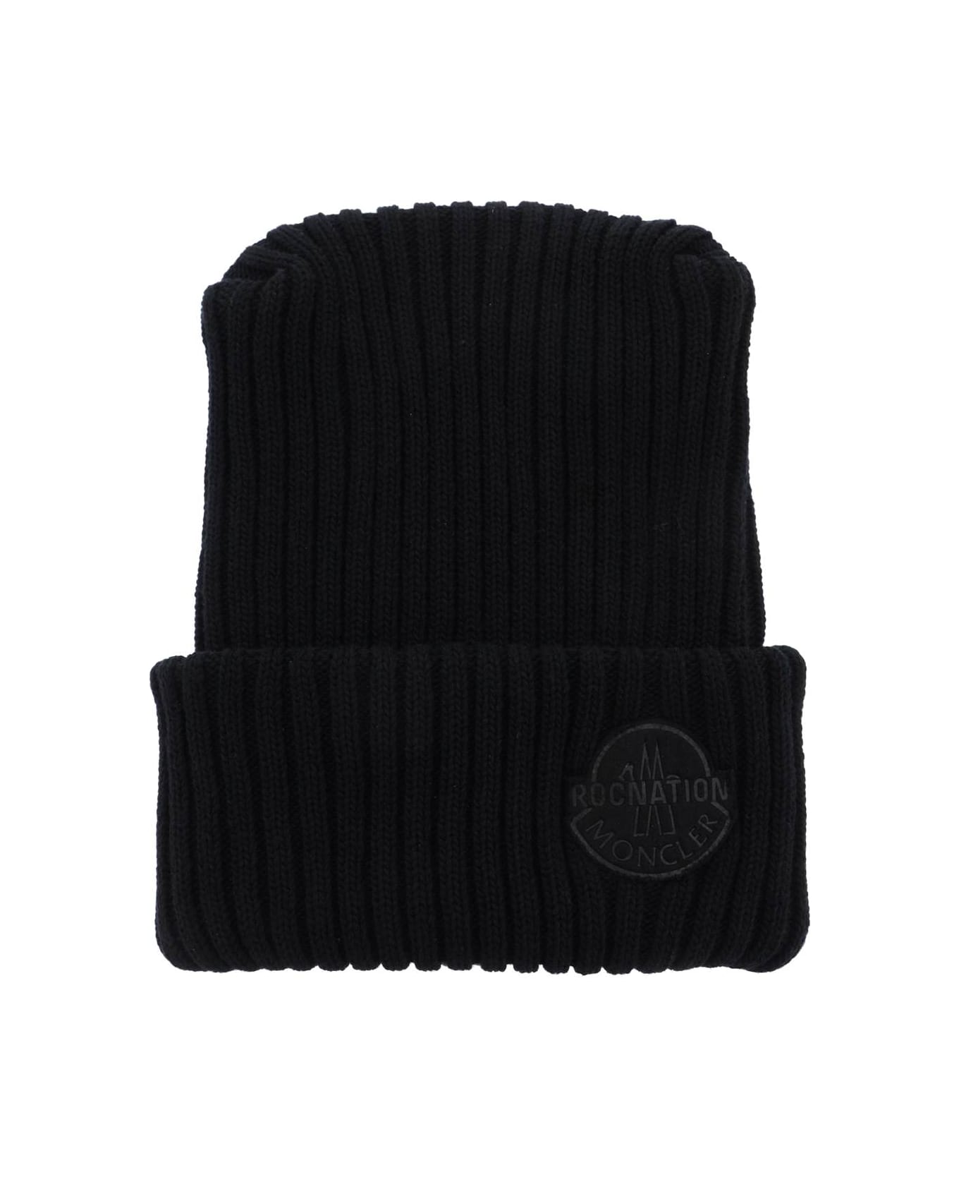 Moncler Genius Moncler X Roc Nation Designed By Jay-z - Wool Hat - Black 帽子