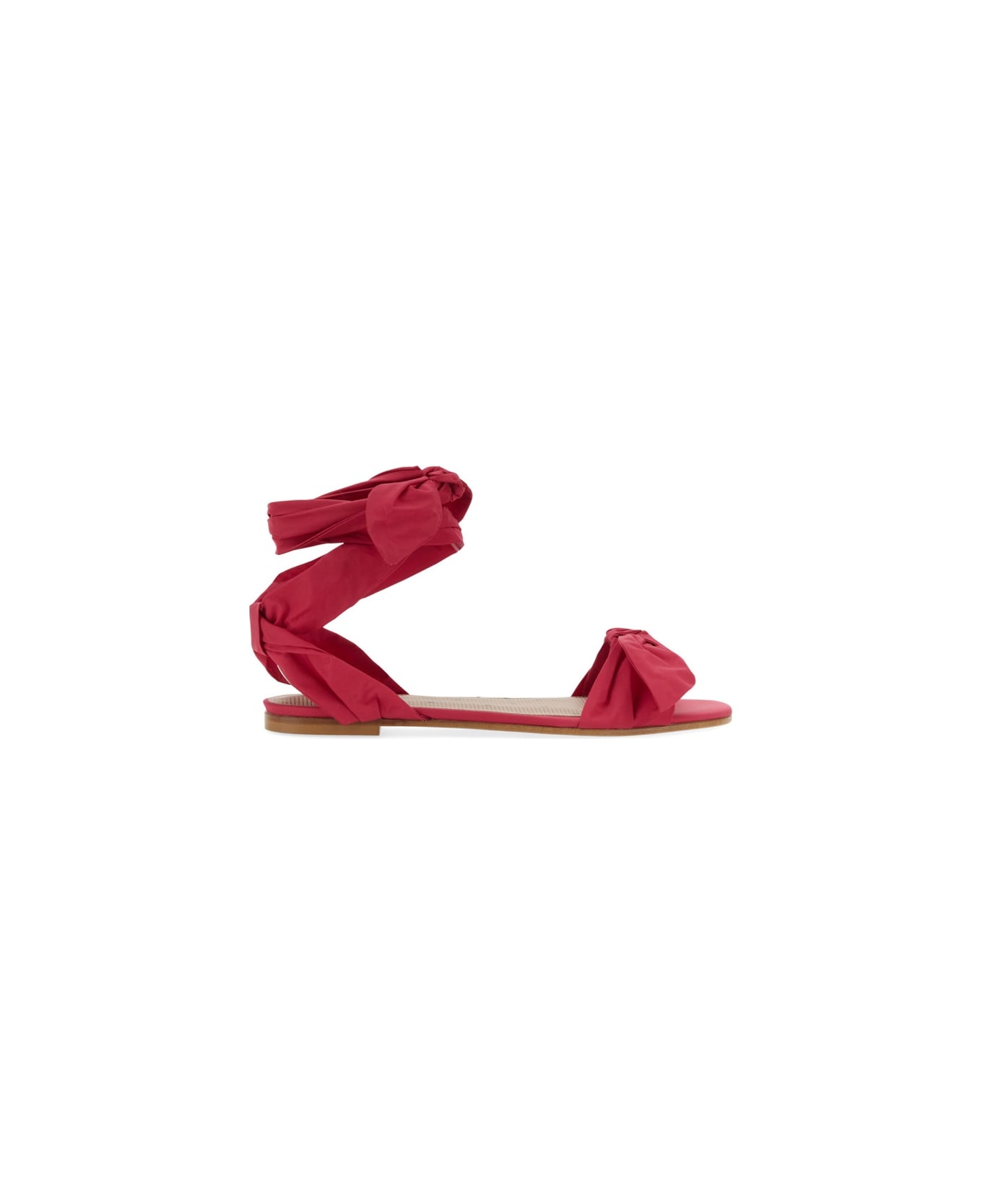 RED Valentino Knot Me Up Sandal - FUCHSIA
