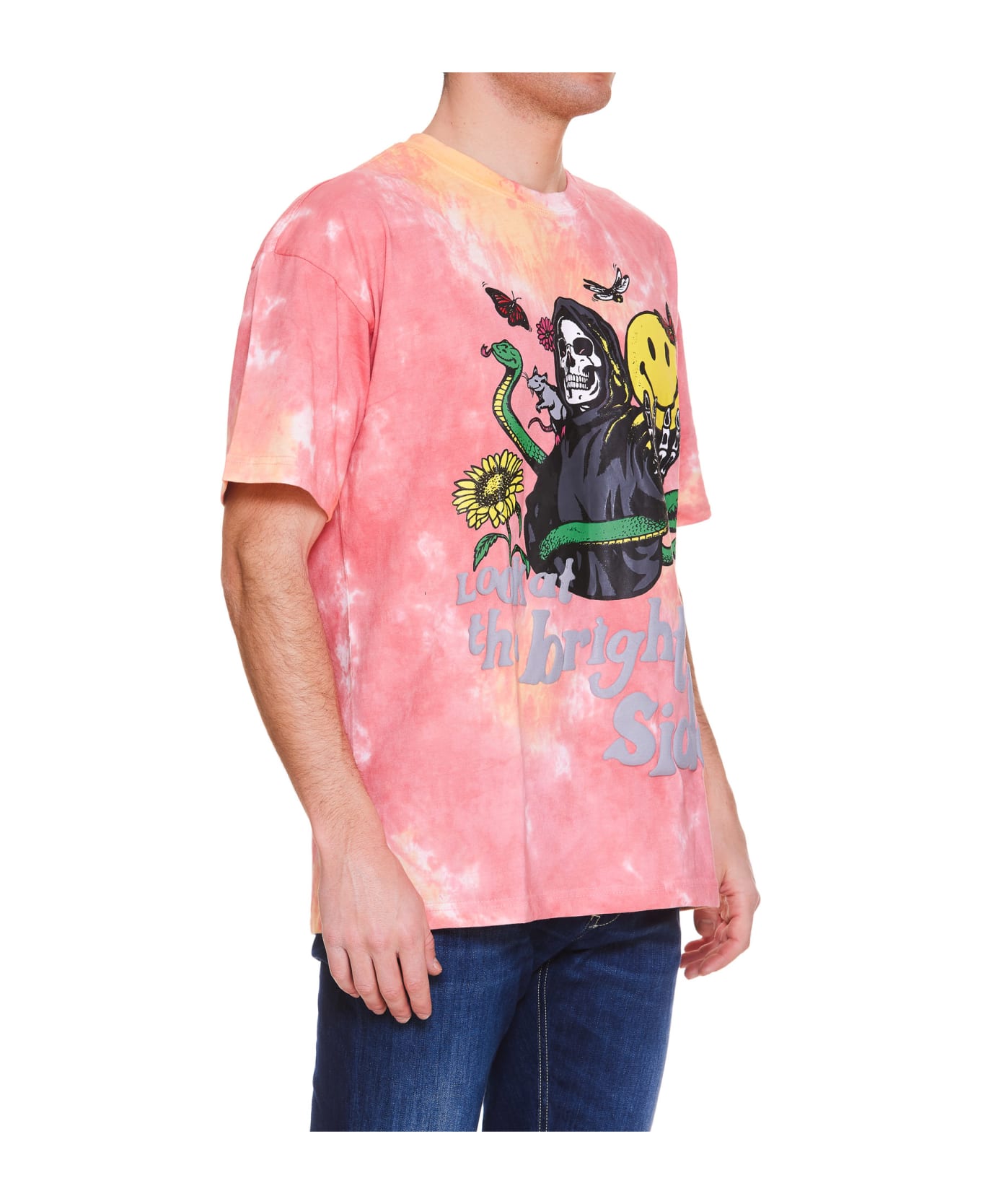Market Tie Dye T-shirt - PINK