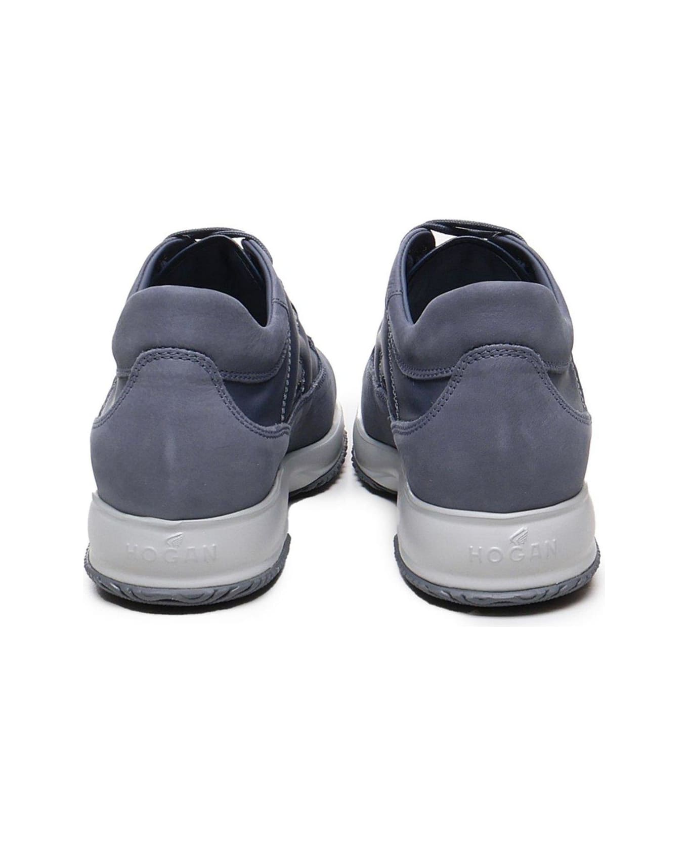 Hogan Leather Sneakers - Blue スニーカー