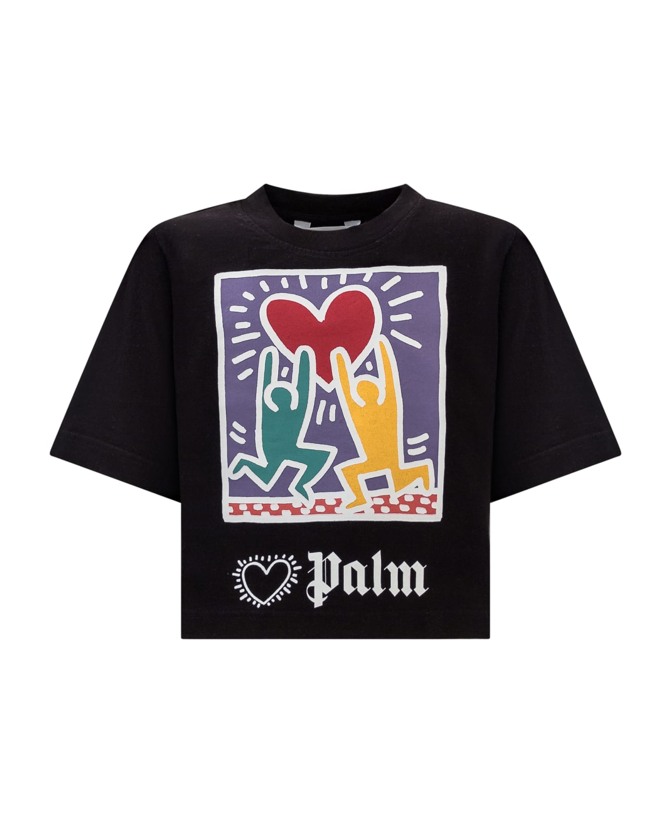 Palm Angels X Keith Haring T-shirt - BLACK VIOL