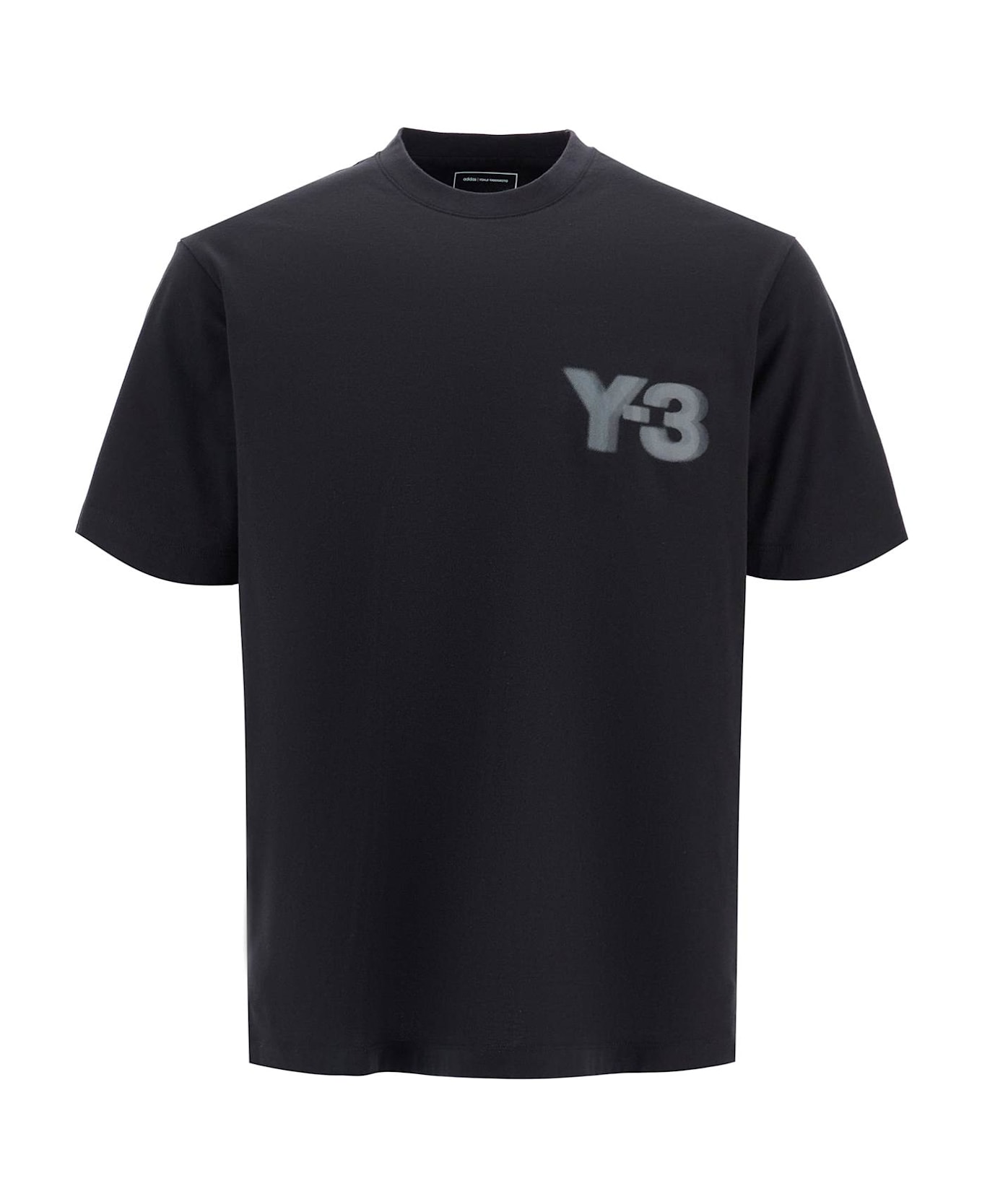 Y-3 Oversized Logo T - BLACK (Black)