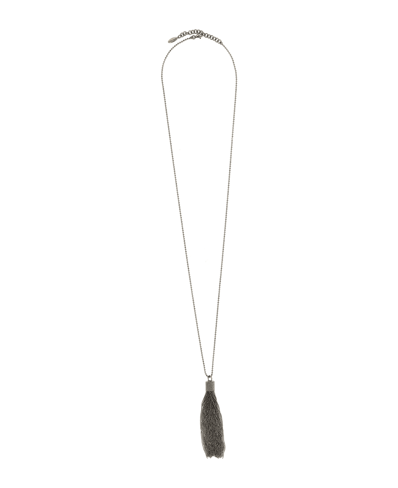 Brunello Cucinelli Silver Necklace Charm - Silver ジュエリー