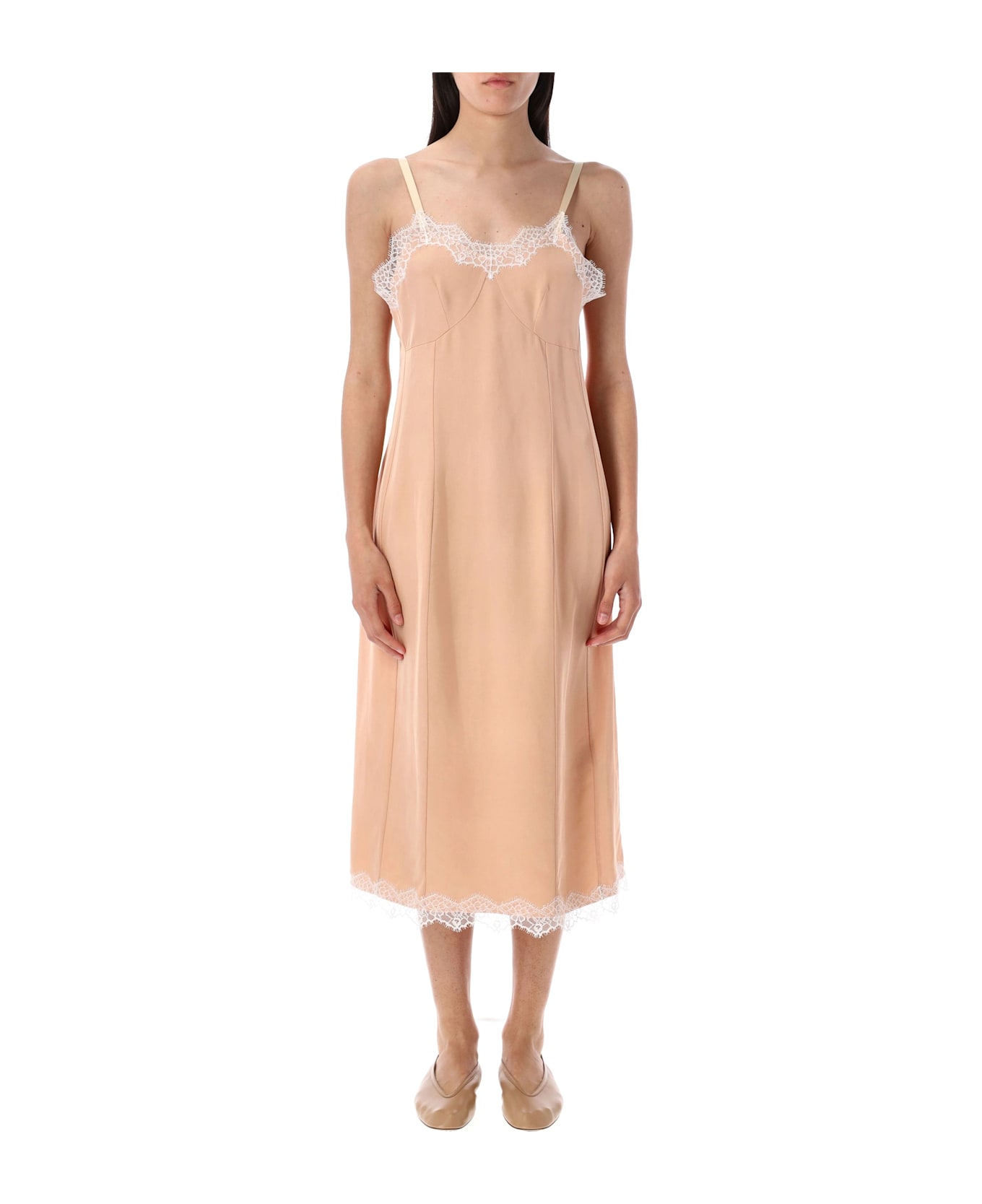 Carven Lingerie Dress - PEONY