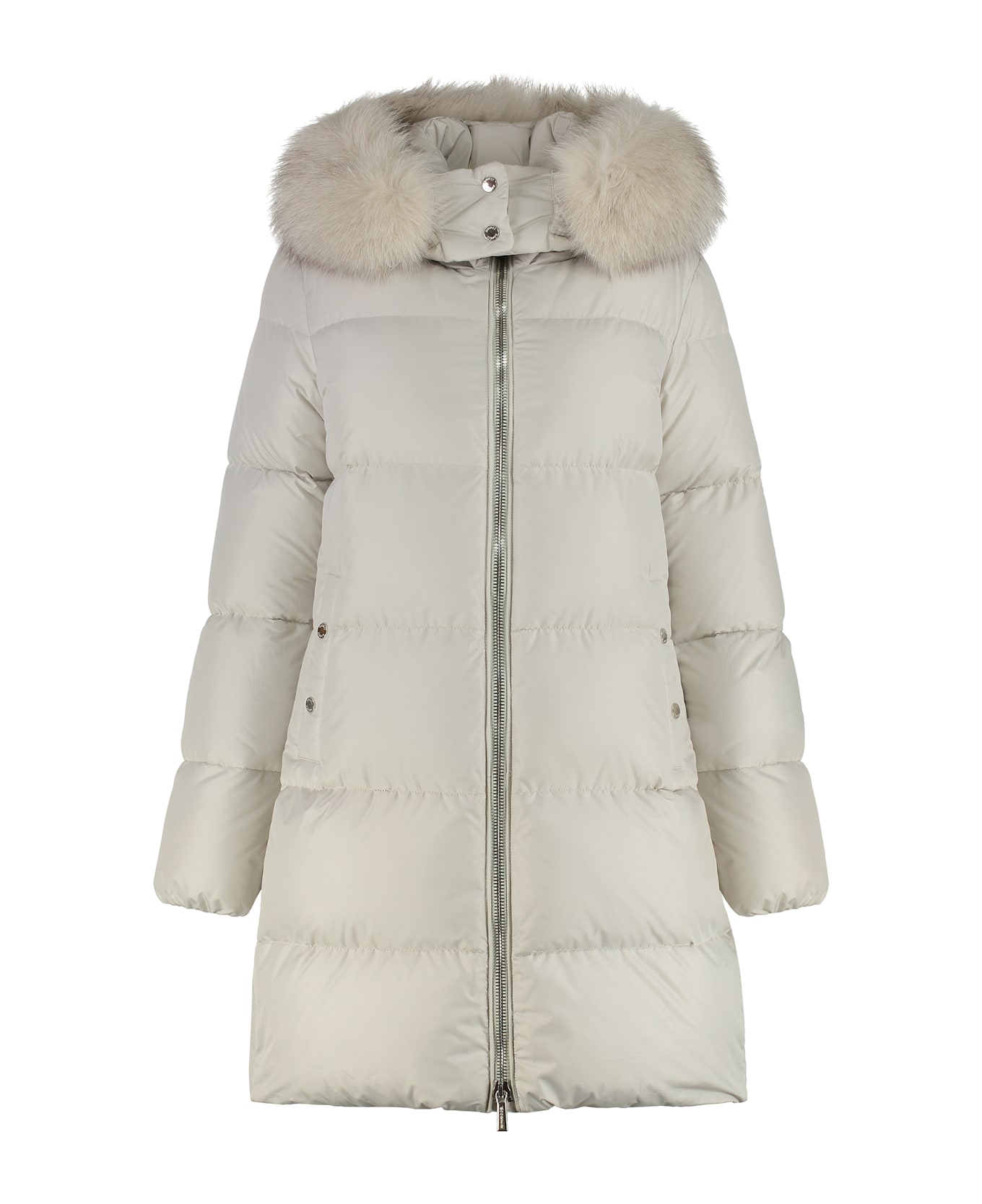 Moorer Danai Hooded Down Jacket - Ivory