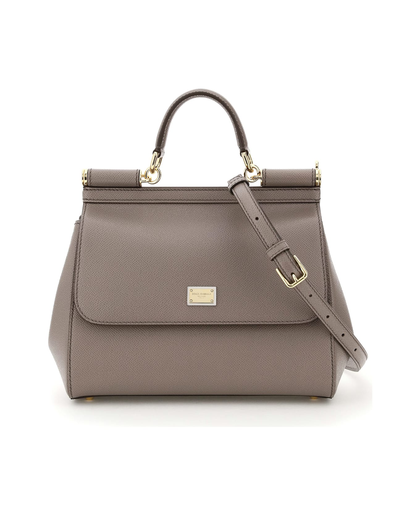 Dolce & Gabbana Sicily Handbag - Grey トートバッグ