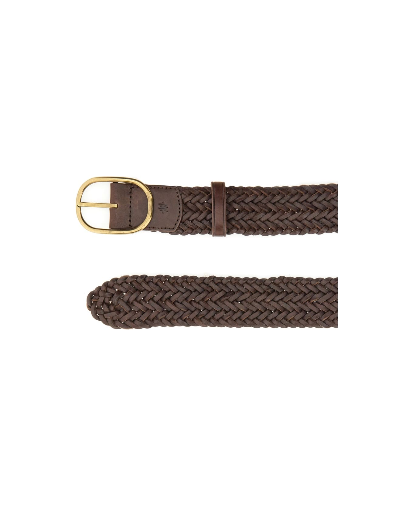 Dragon Diffusion Leather Belt - BROWN