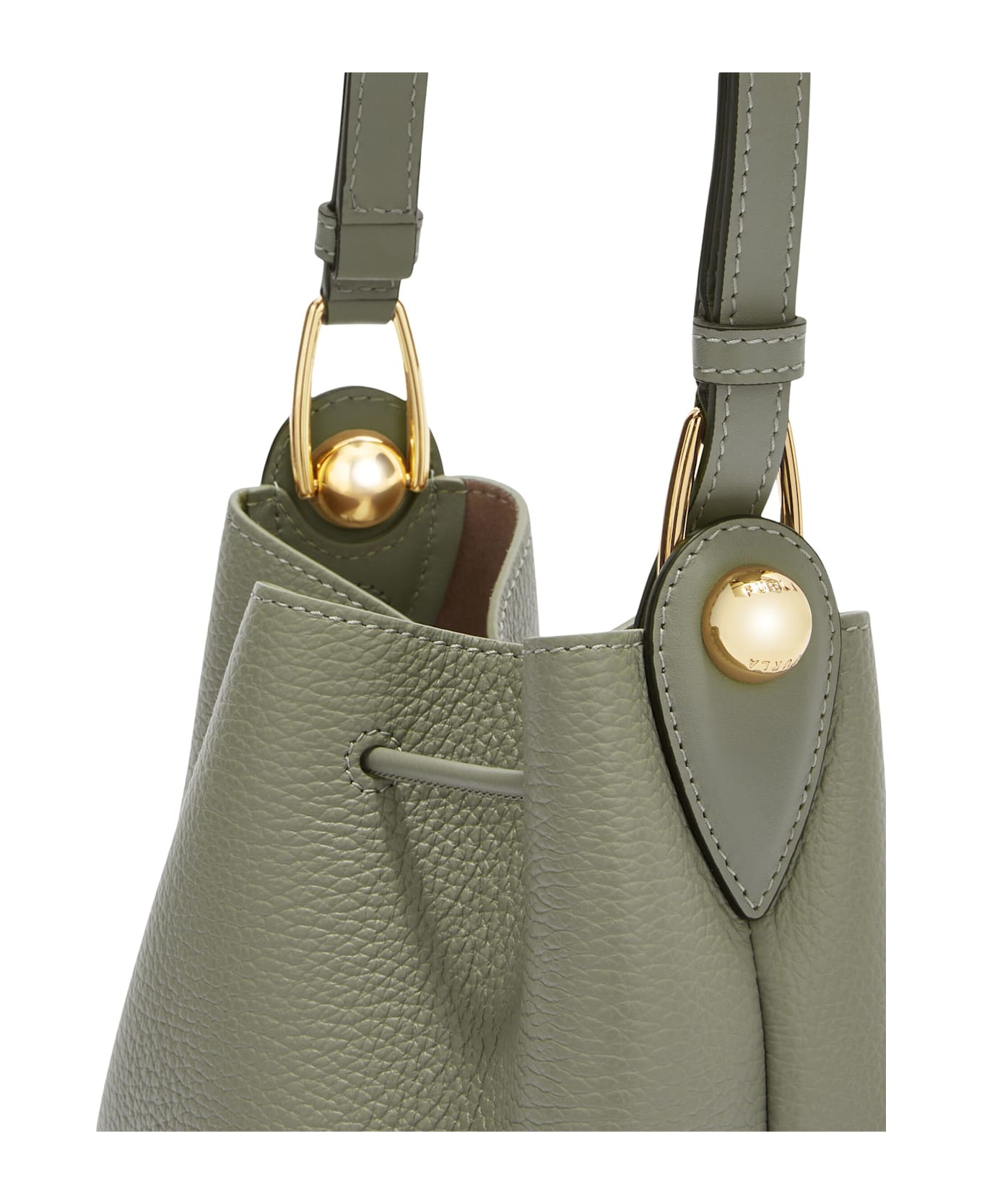 Furla Sfera Mini Bucket Bag - Agave