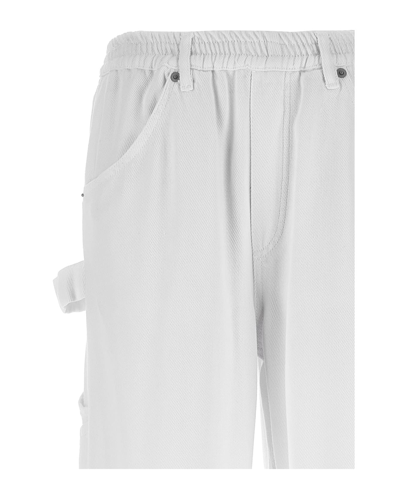 (nude) Cargo Pants - White