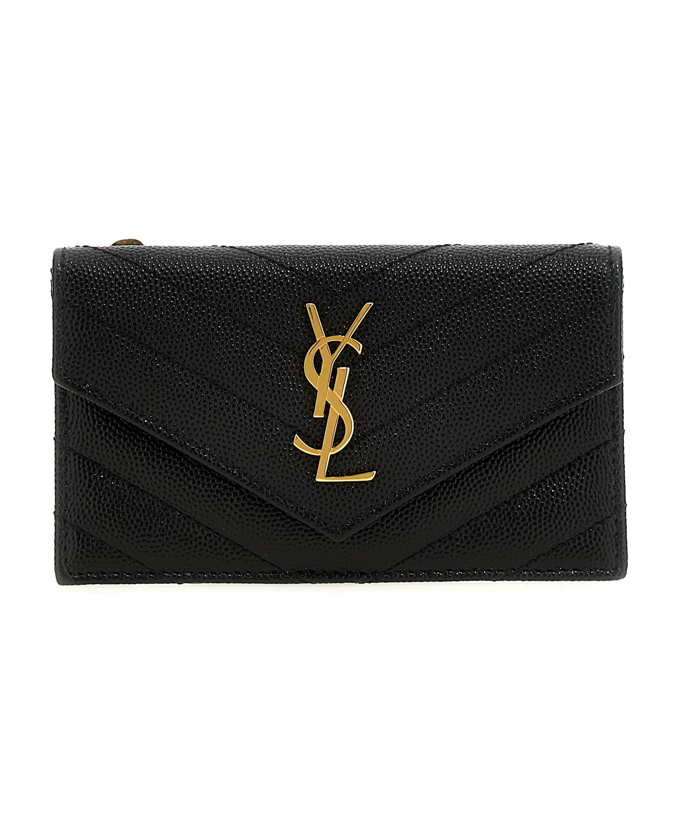 Saint Laurent 
cassandre
 Card Holder - Black  