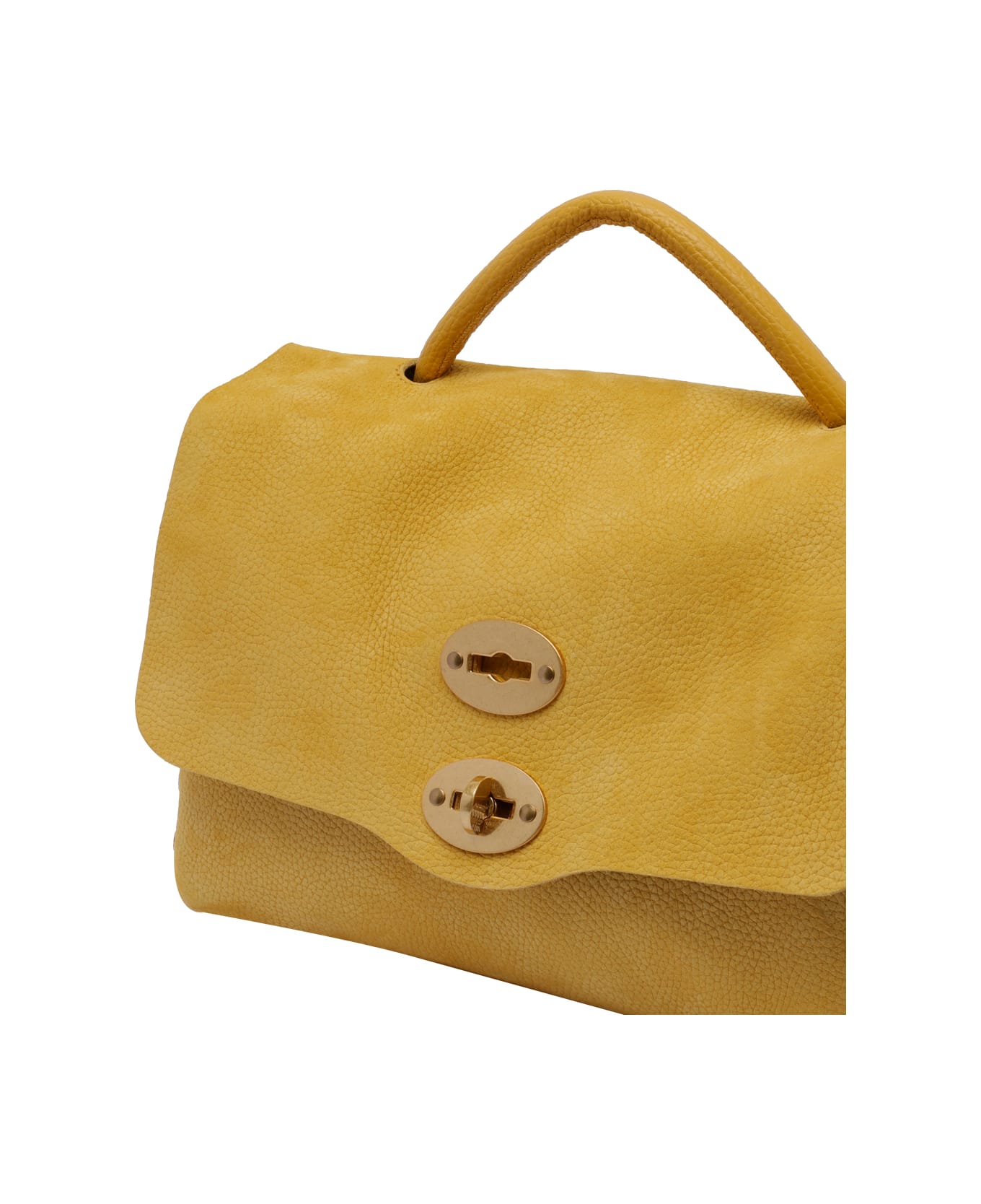 Zanellato Suede Venetian Postina Bag - Yellow