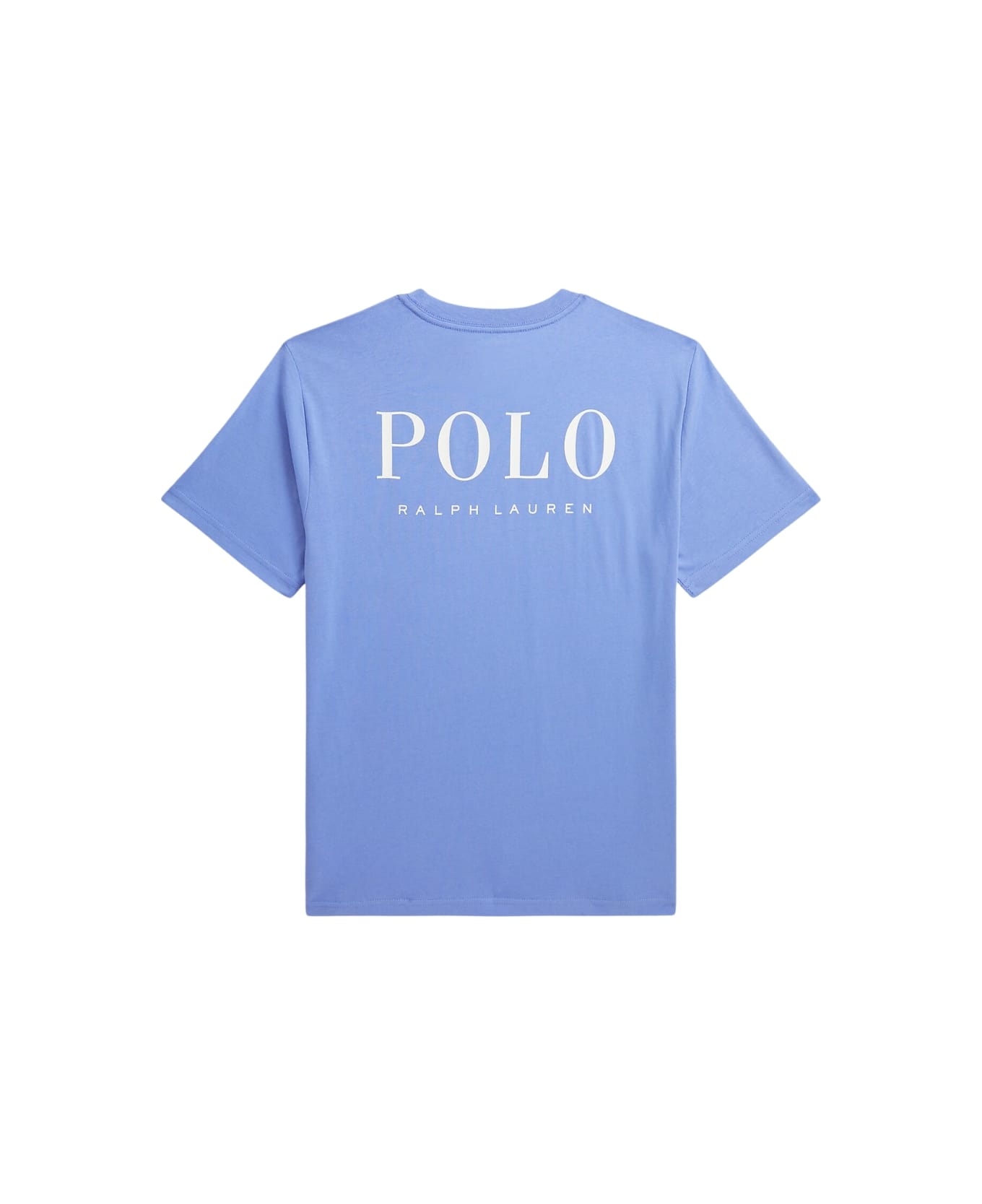 Polo Ralph Lauren Ss Cn-knit Shirts-t-shirt - Harbor Island Blue