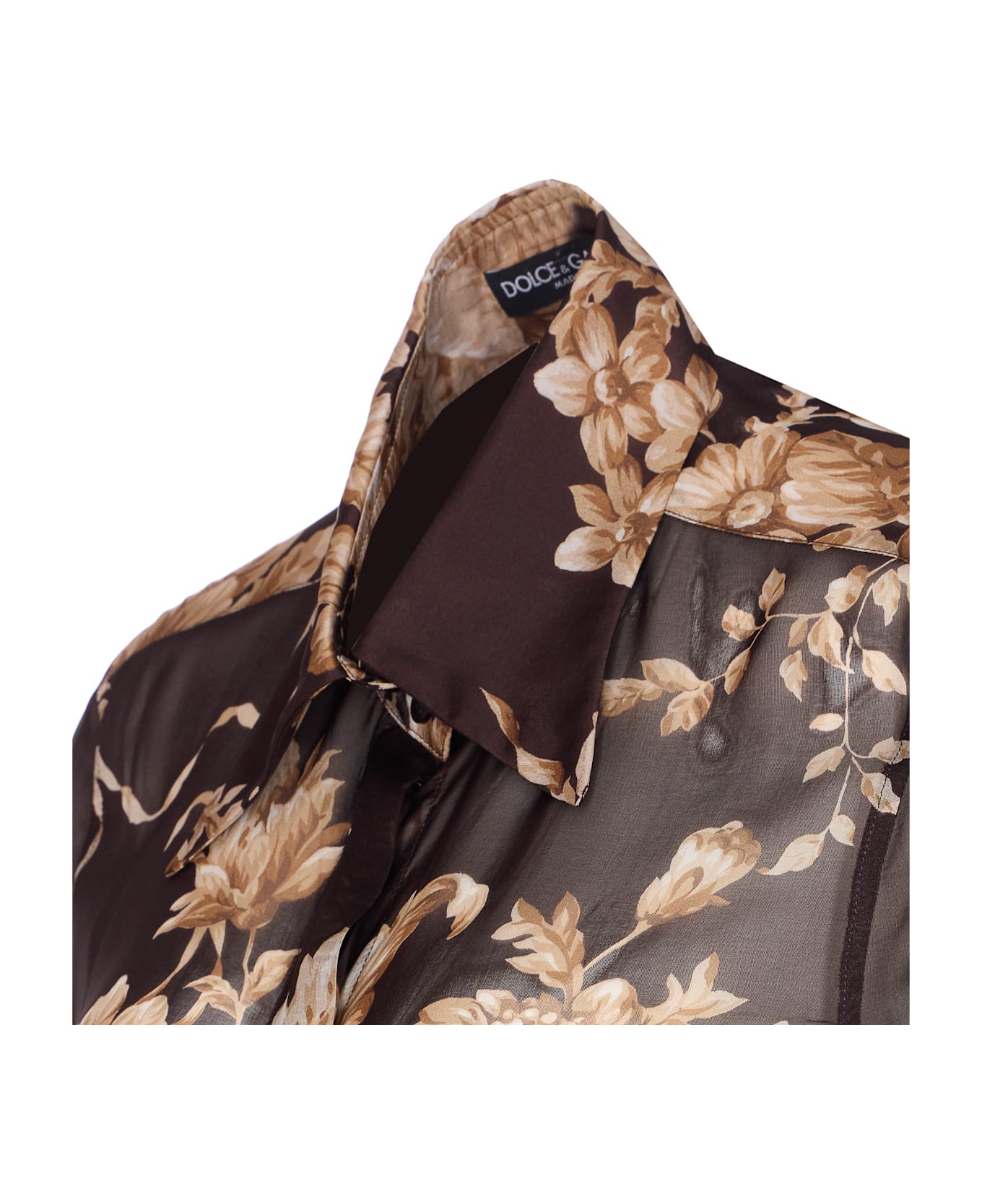 Dolce 
Gabbana Rose Print Shirt - MultiColour