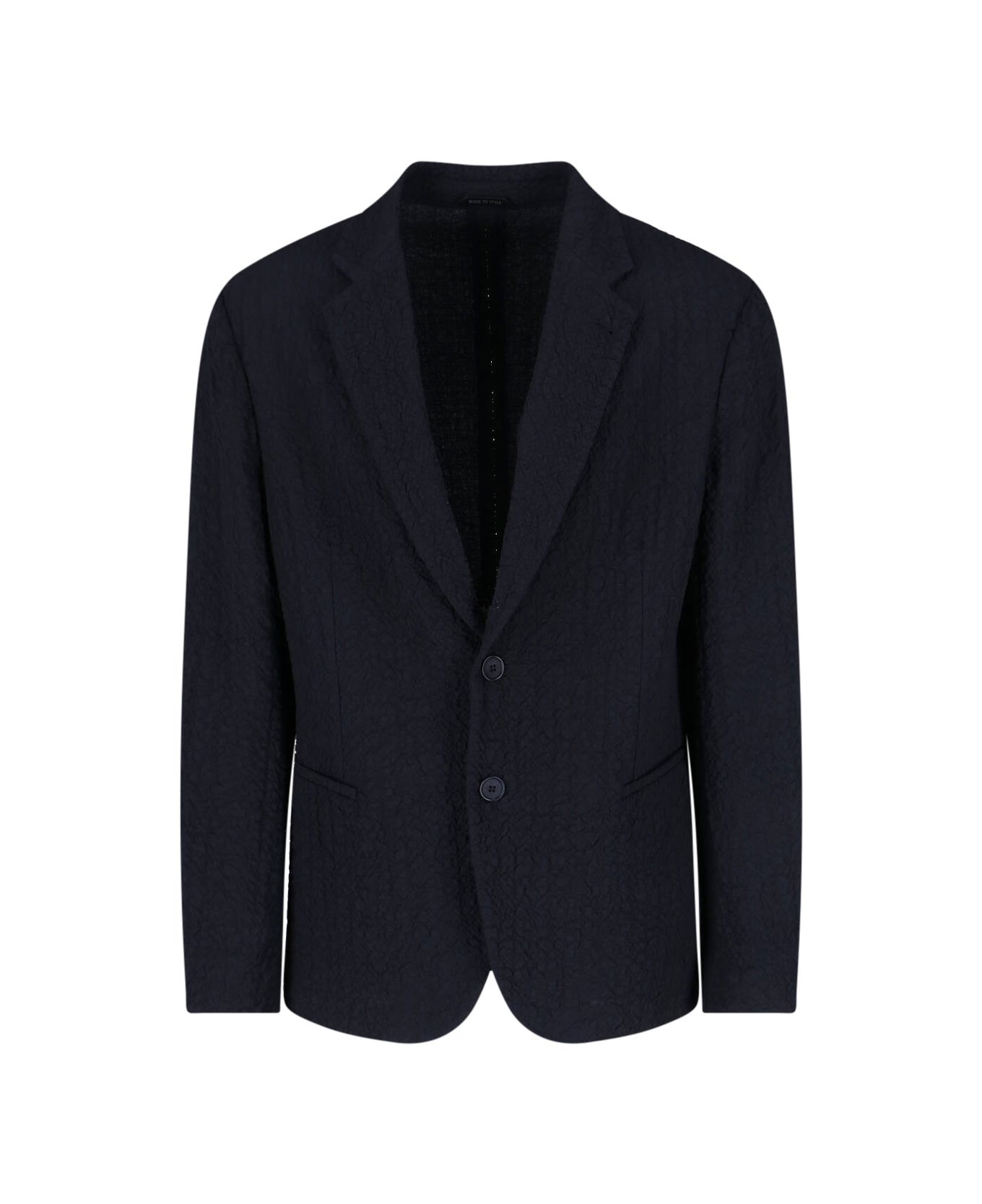 Giorgio Armani Single-breasted Blazer - Blue