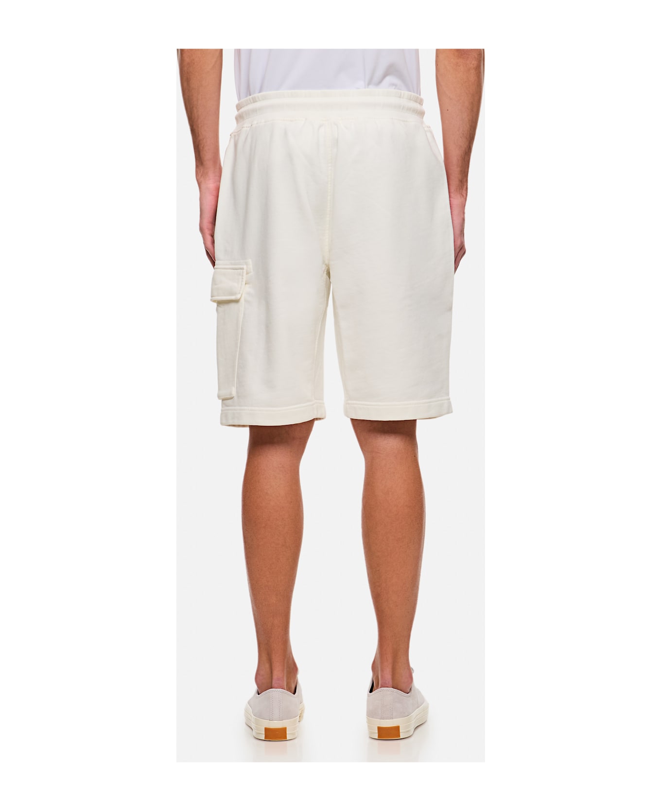 C.P. Company Shorts - Gauze White
