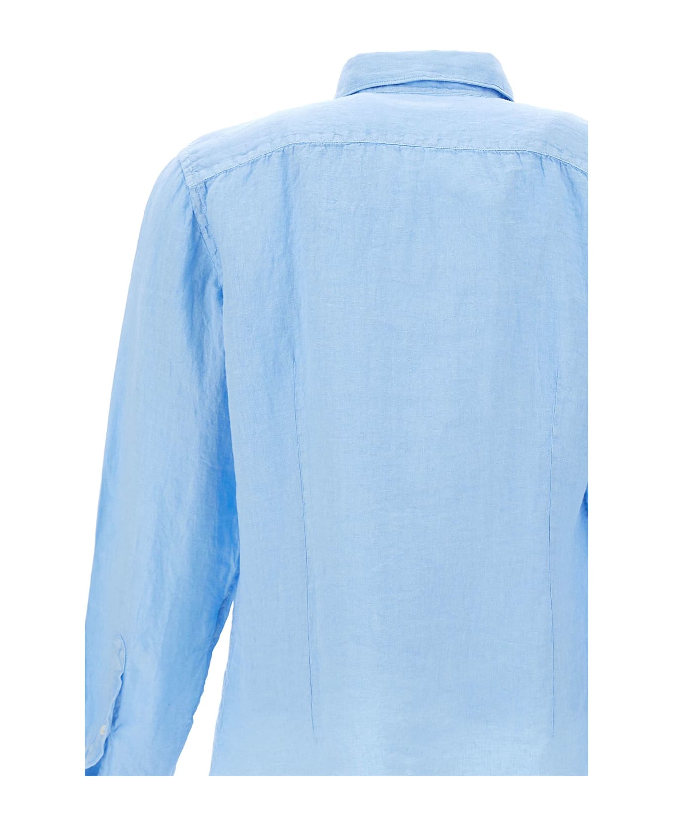 Fay Linen Shirt - Azzurro