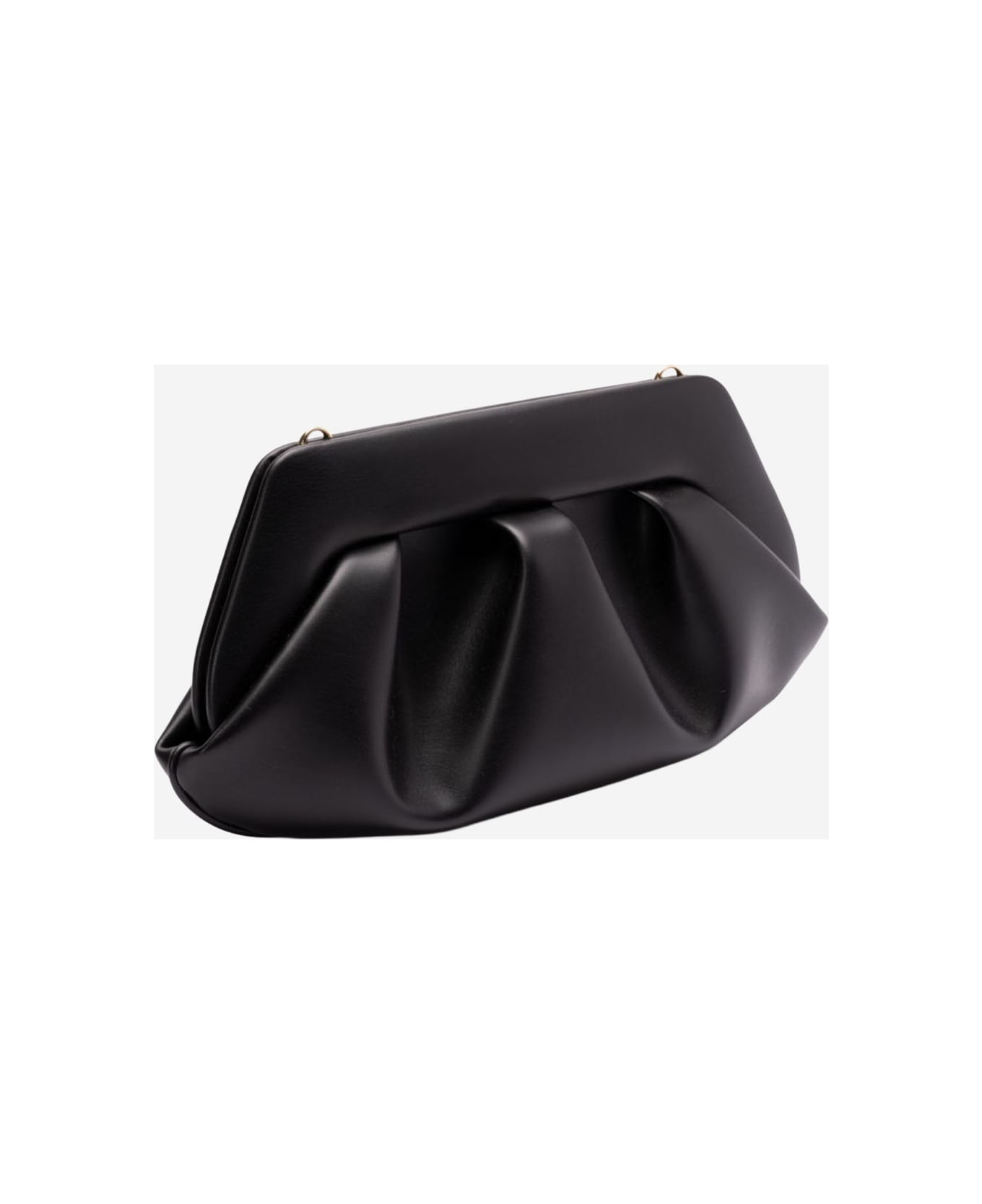 THEMOIRè Emera Vegan Fabric Bag - Black