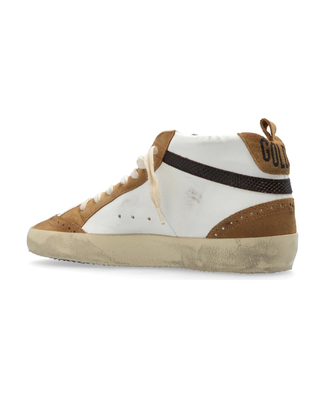 Golden Goose Sports Shoes Mid Star Classic - Bianco