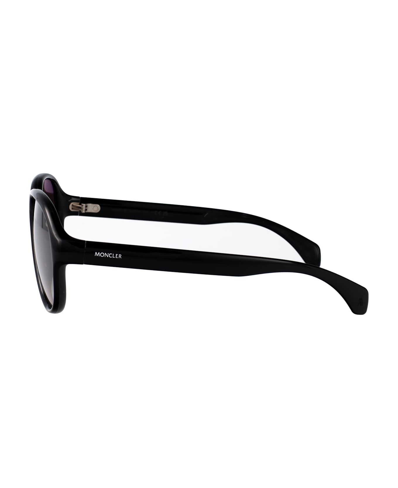Moncler Eyewear Halcyonne Sunglasses - SHINY BLACK 