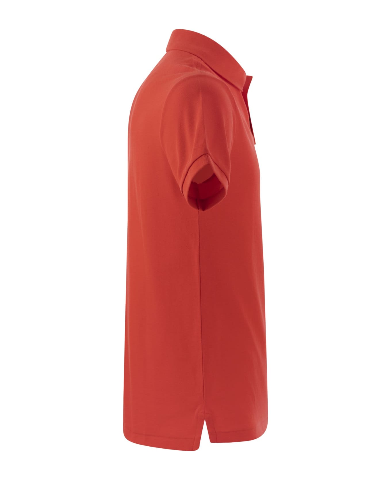 Polo Ralph Lauren Slim-fit Pique Polo Shirt - Red