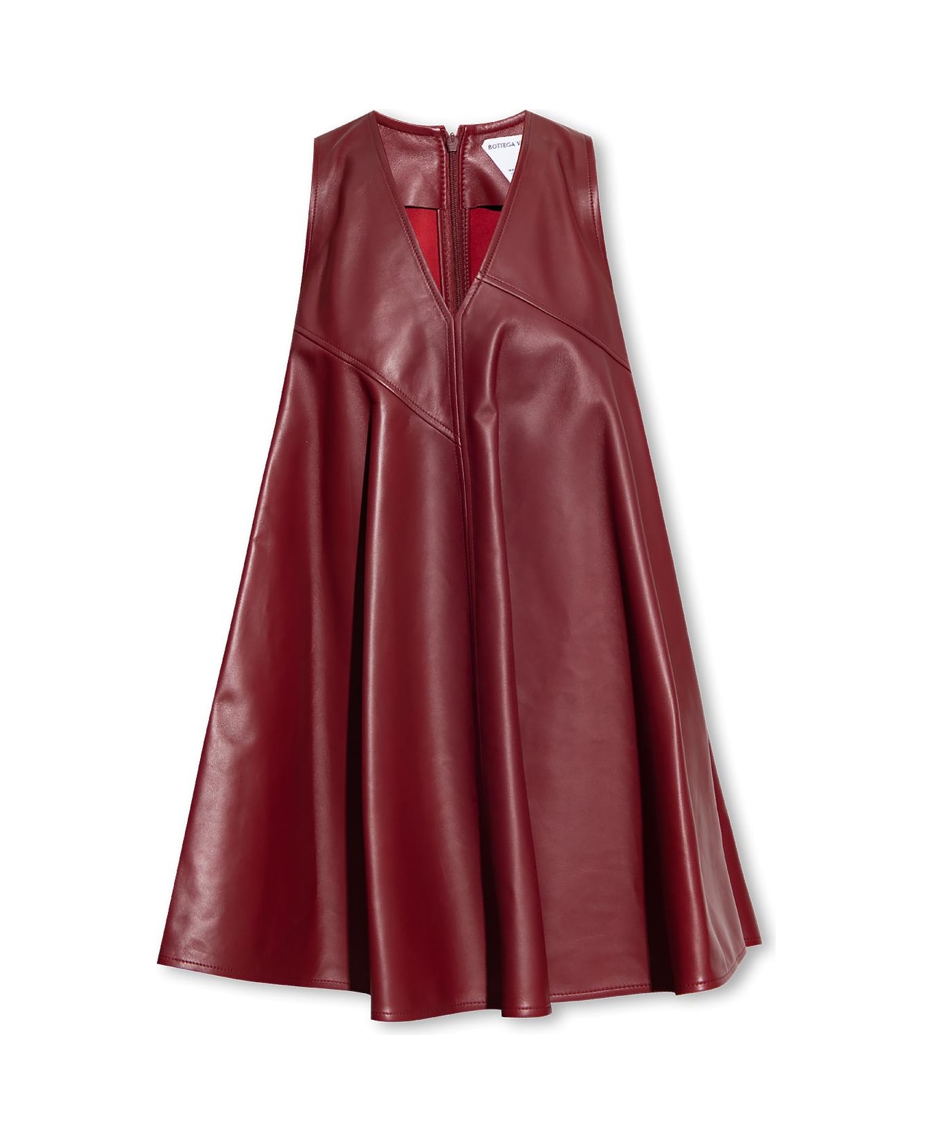 Bottega Veneta Oversize Dress - Red