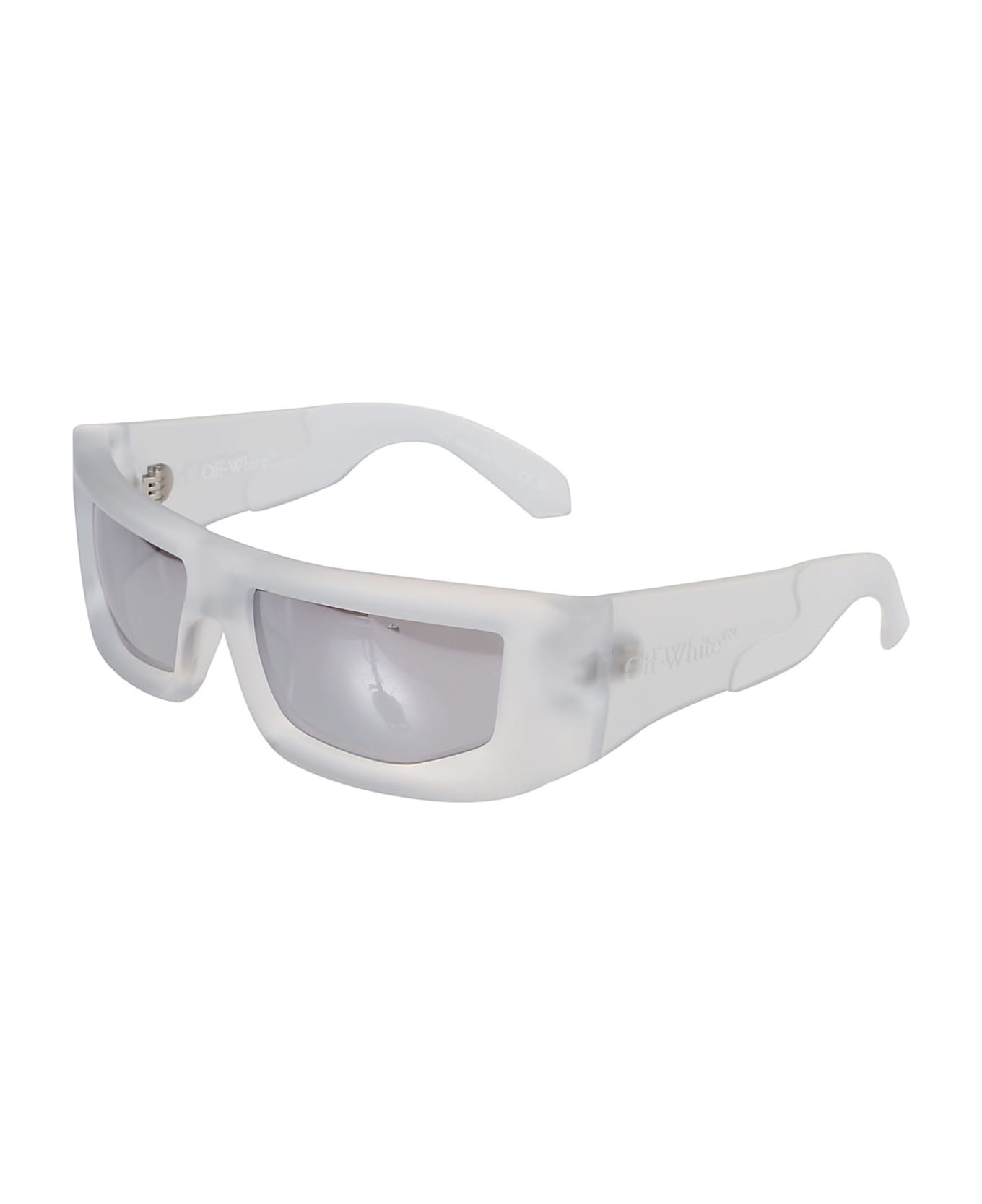Off-White Volcanite Sunglasses - Crystal Mir Silver