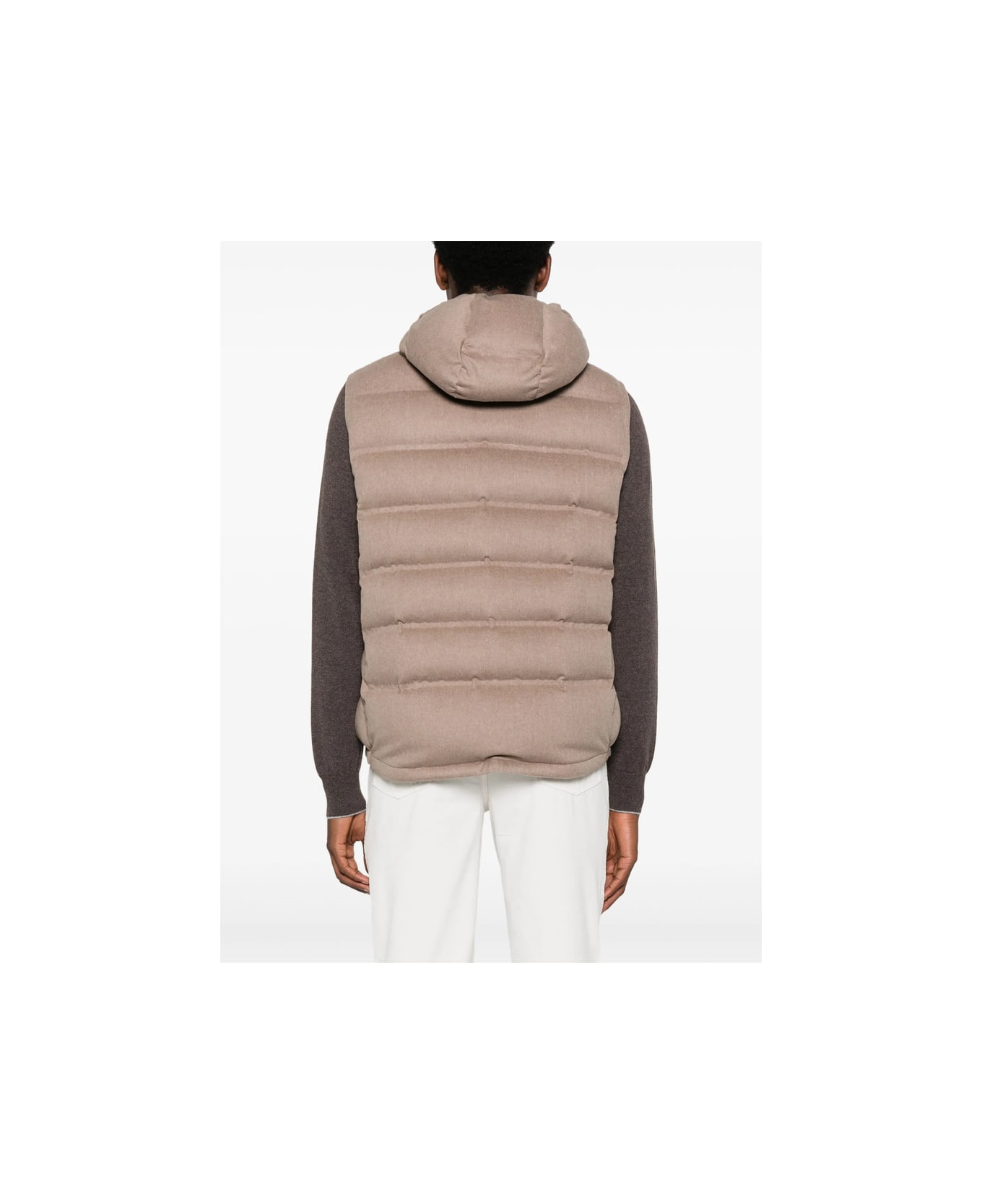 Brunello Cucinelli Outwear Waistcoat - BROWN