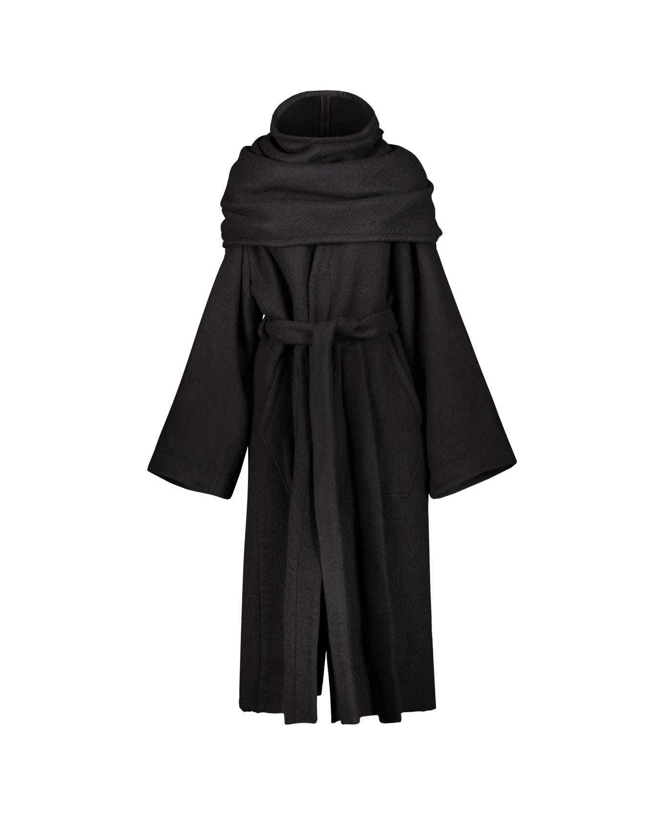 Rick Owens Dagger Robe Coat - Black
