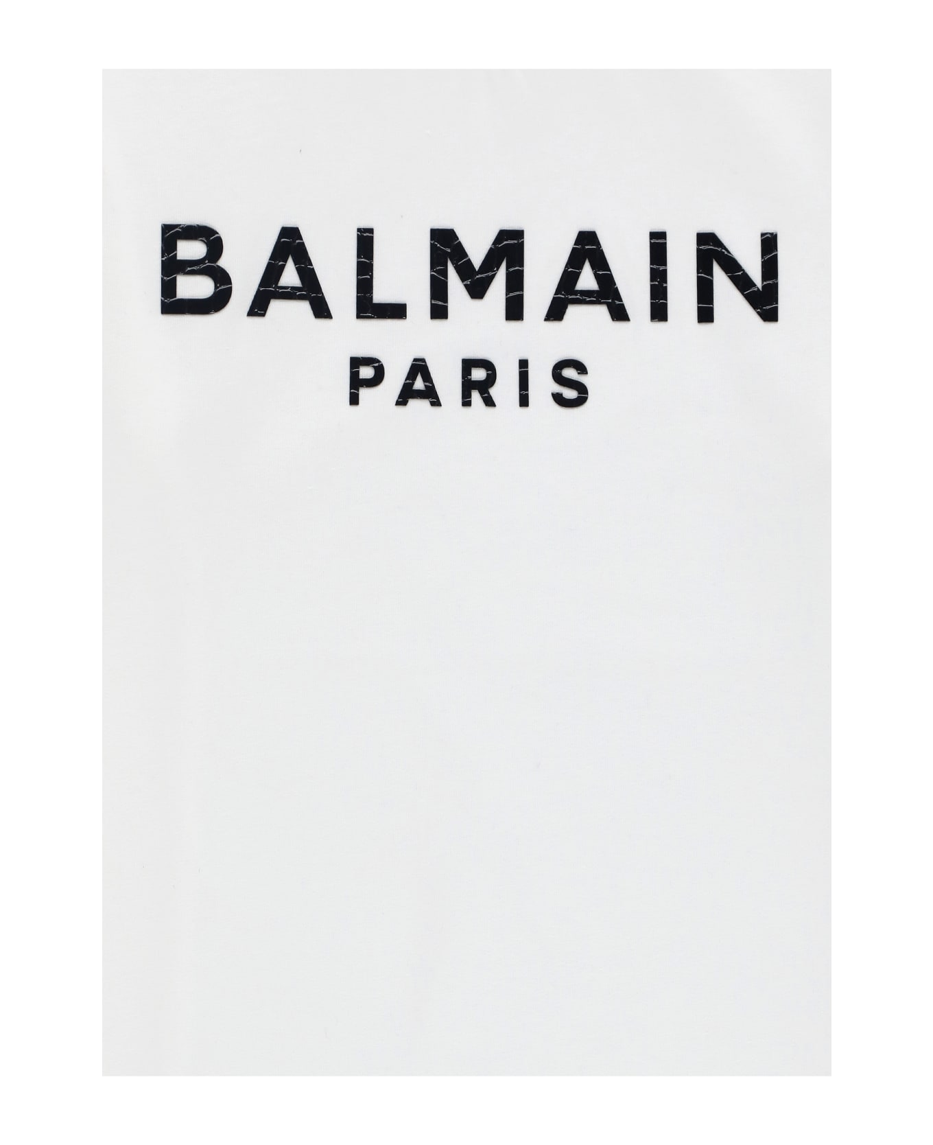 Balmain Logoed T-shirt - White