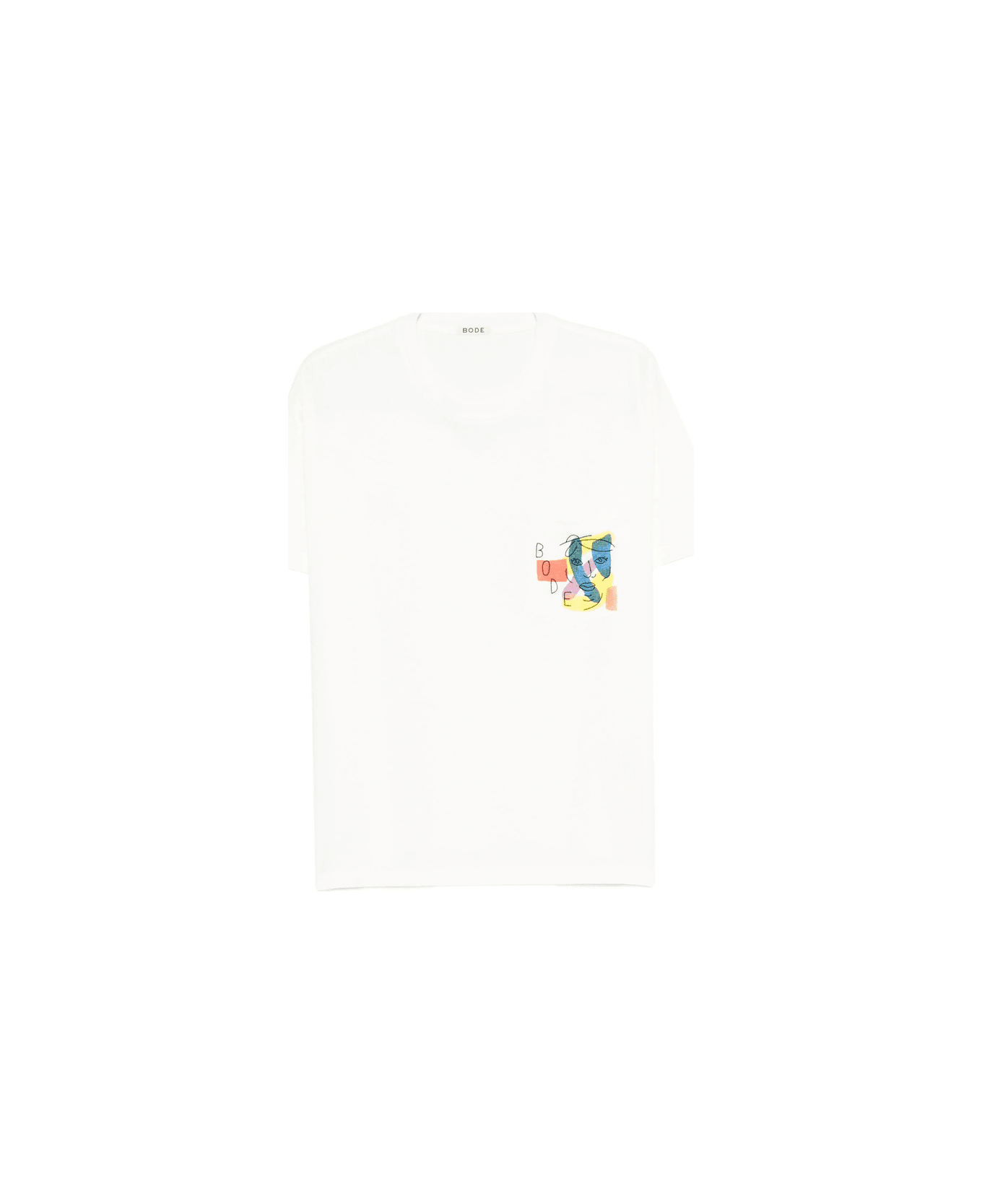 Bode T-shirt - WHITE