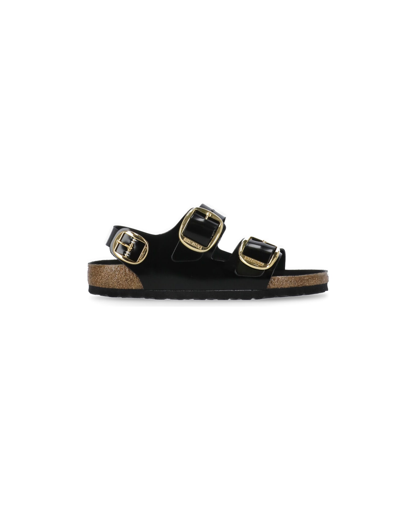 Birkenstock Milano Big Buckle Sandals - Black