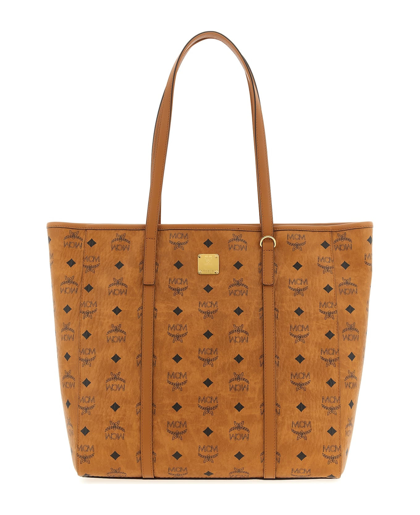MCM 'toni' Large Shopping Bag - Brown