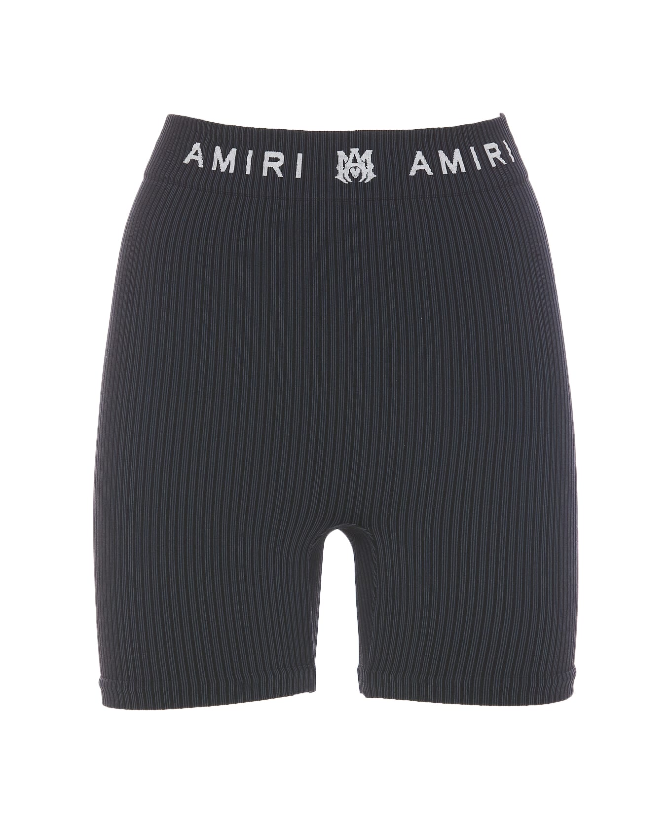 AMIRI Ma Ribbed Shorts - Black