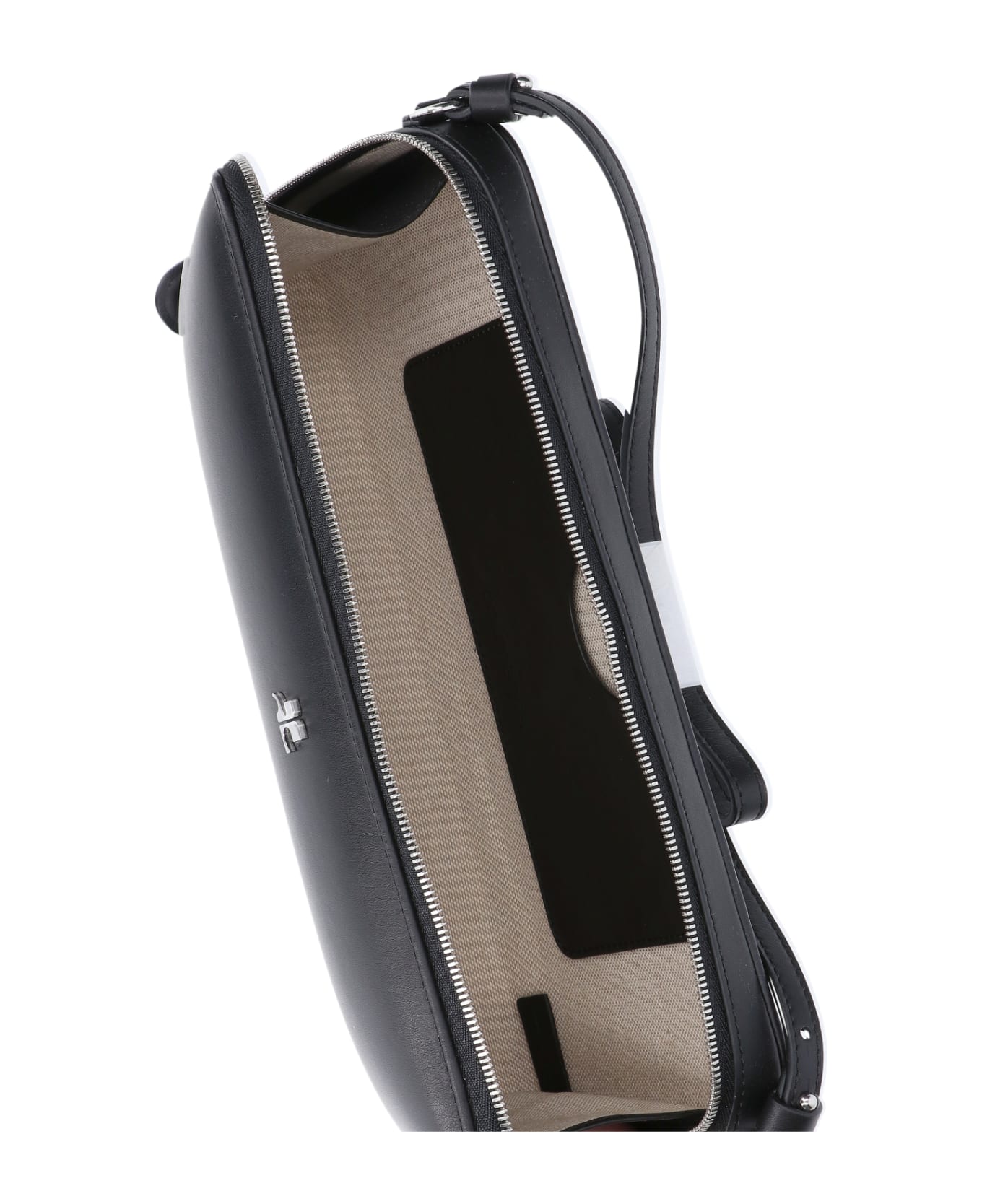 【送料&関税込】CourrA¨ges Cloud Reflex Leather Baguette Bag Cloud Reflex Leather Baguette Bag | Black – Parlour X