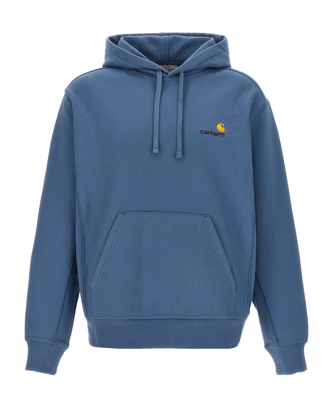 Carhartt 'american Script' Hoodie - Blue
