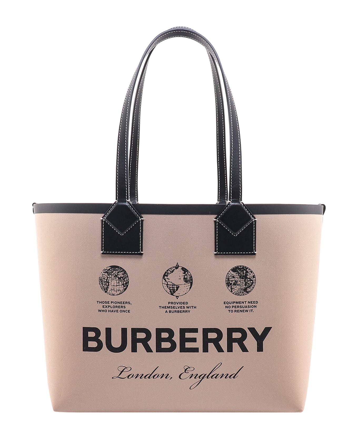 Burberry London Shoulder Bag - Beige