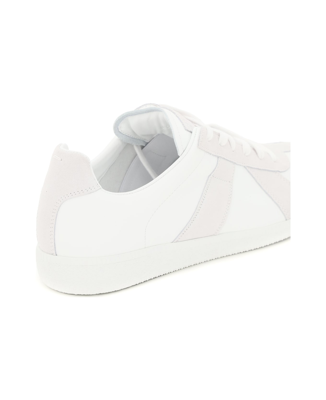 Maison Margiela Replica Leather Sneakers - White