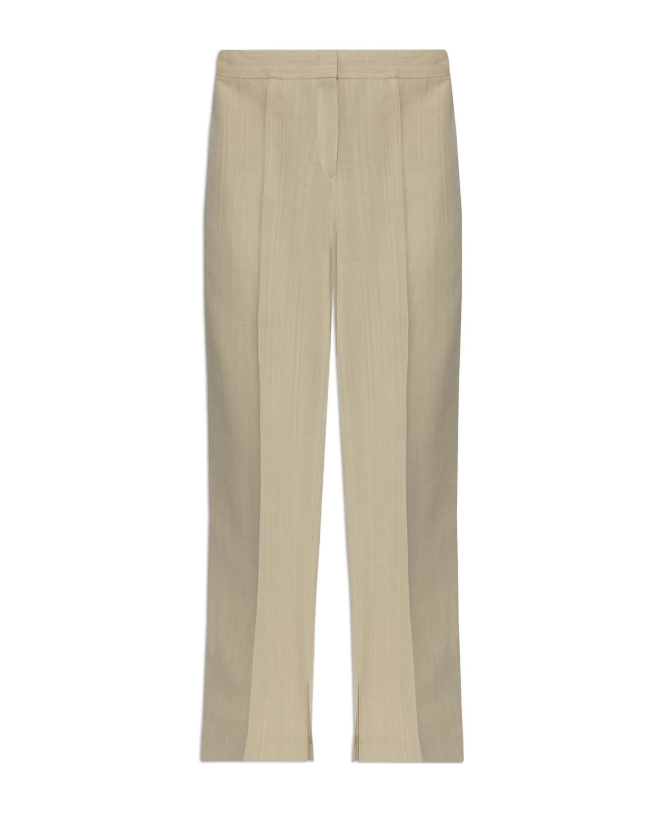 Jil Sander Creased Pants - LEMON GREEN