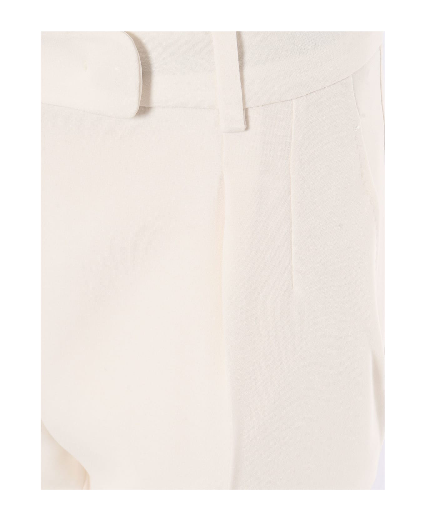 Max Mara Studio Ivory Trousers - WHITE