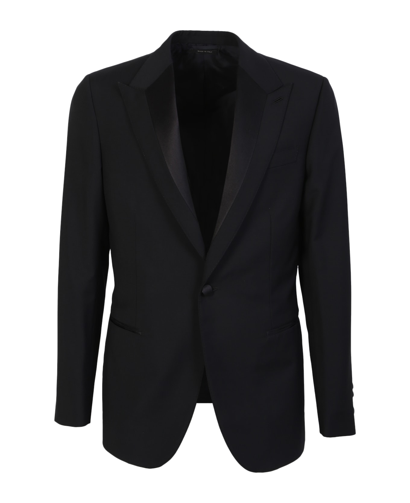 Brioni Perseo Black Dinner Suit - Black