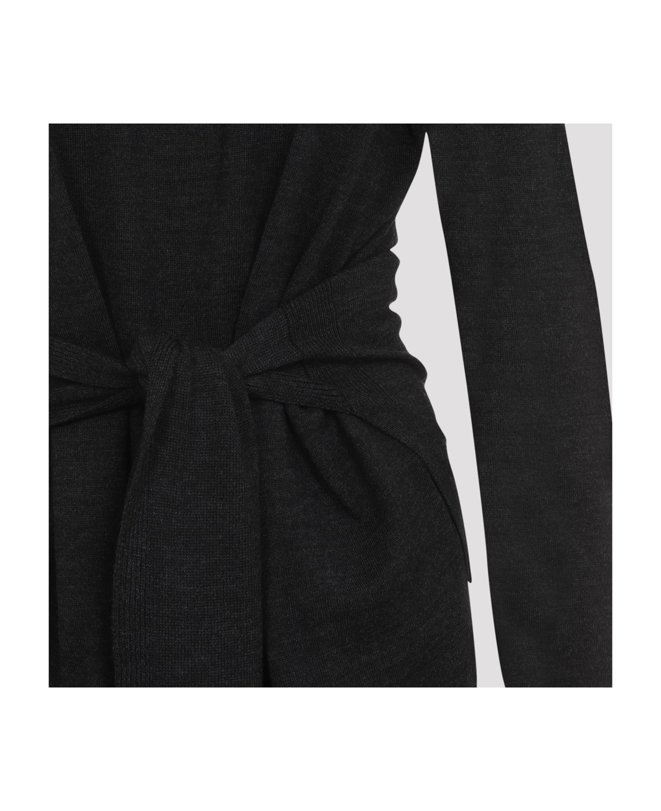 Lemaire Lemair Trompe L`oeil Dress - Anthracite