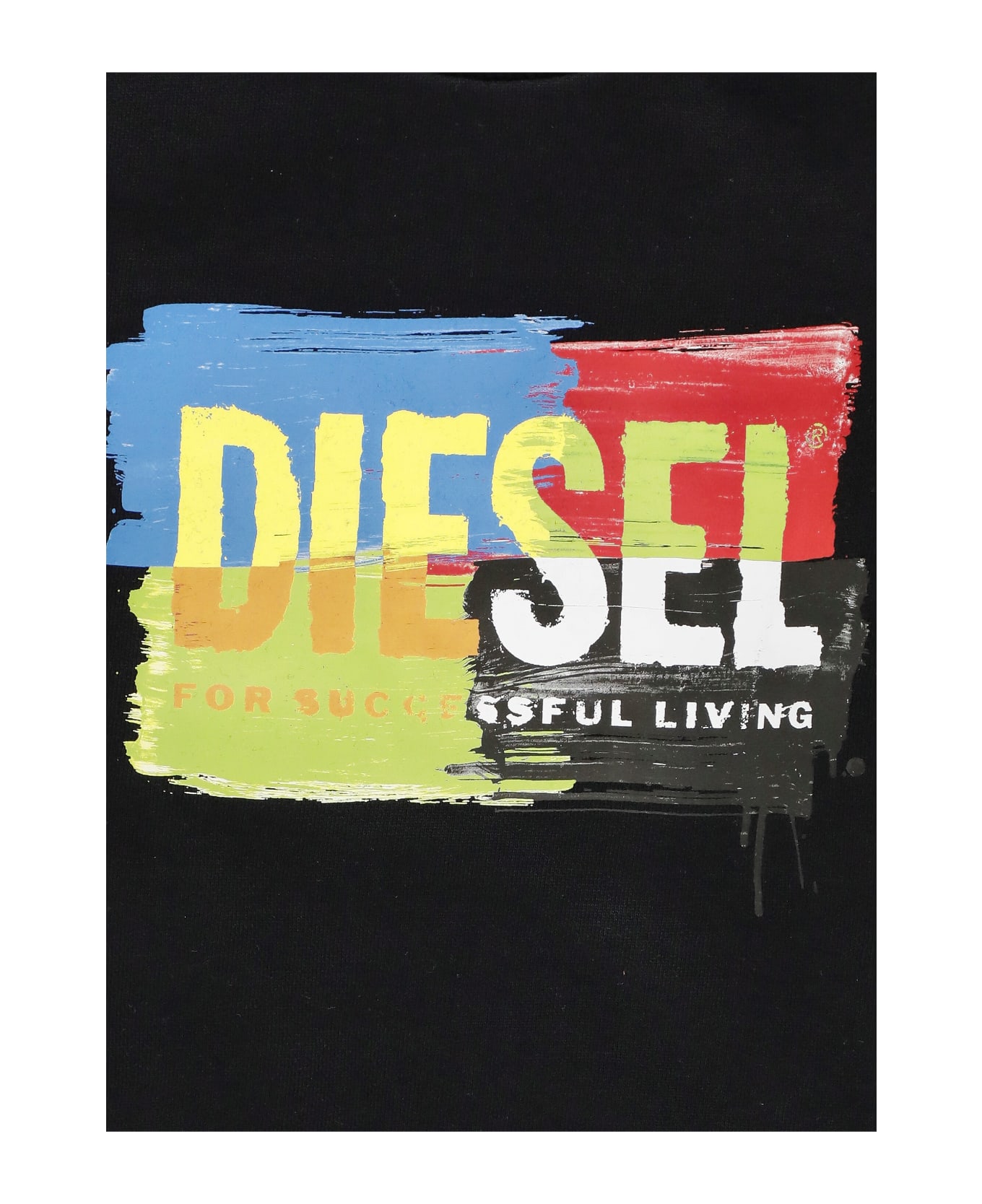 Diesel Skand Over Sweatshirt - Black