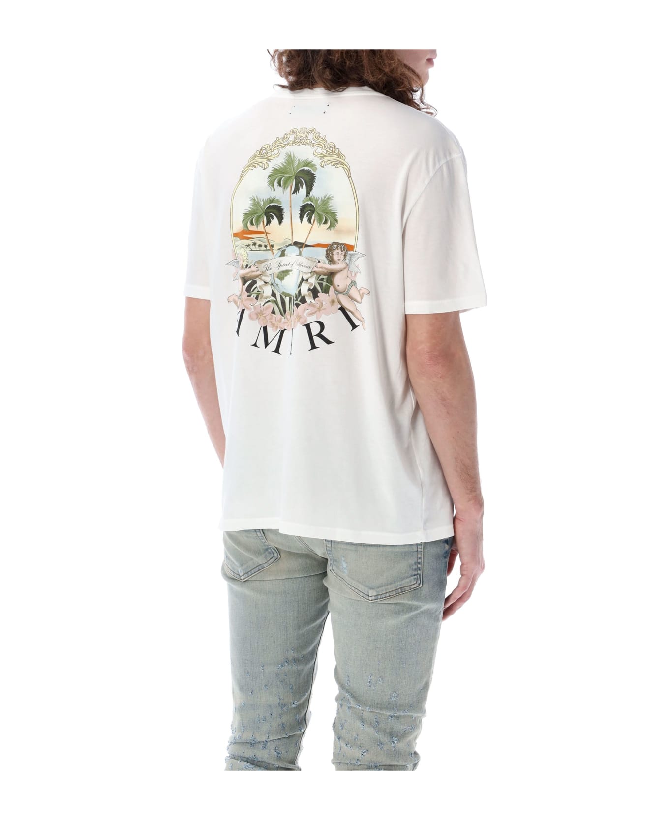 AMIRI Cherub Palm T-shirt - WHITE